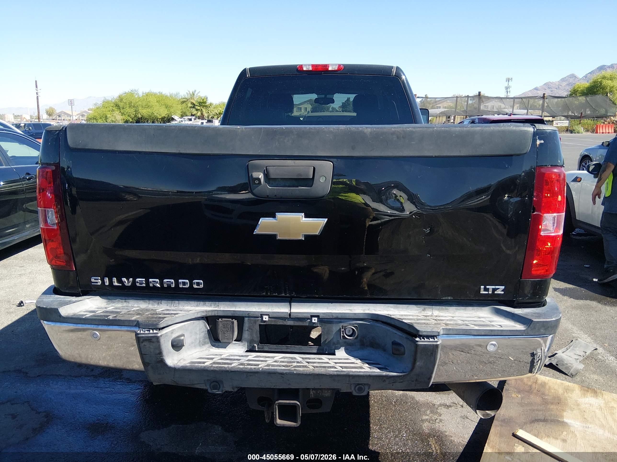 2011 Chevrolet Silverado 2500hd Ltz Black vin: 1GC1KYE82BF213754
