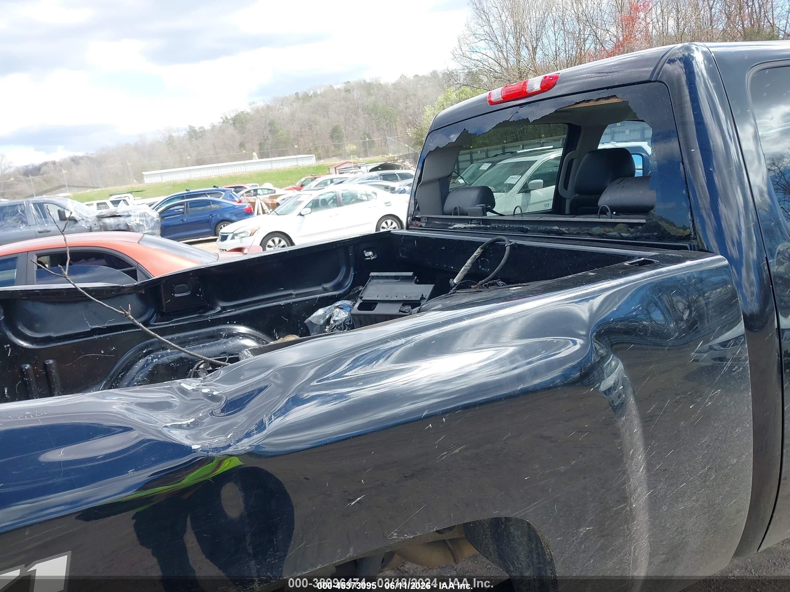 2012 Chevrolet Silverado 2500hd Ltz Black vin: 1GC1KYE82CF224481