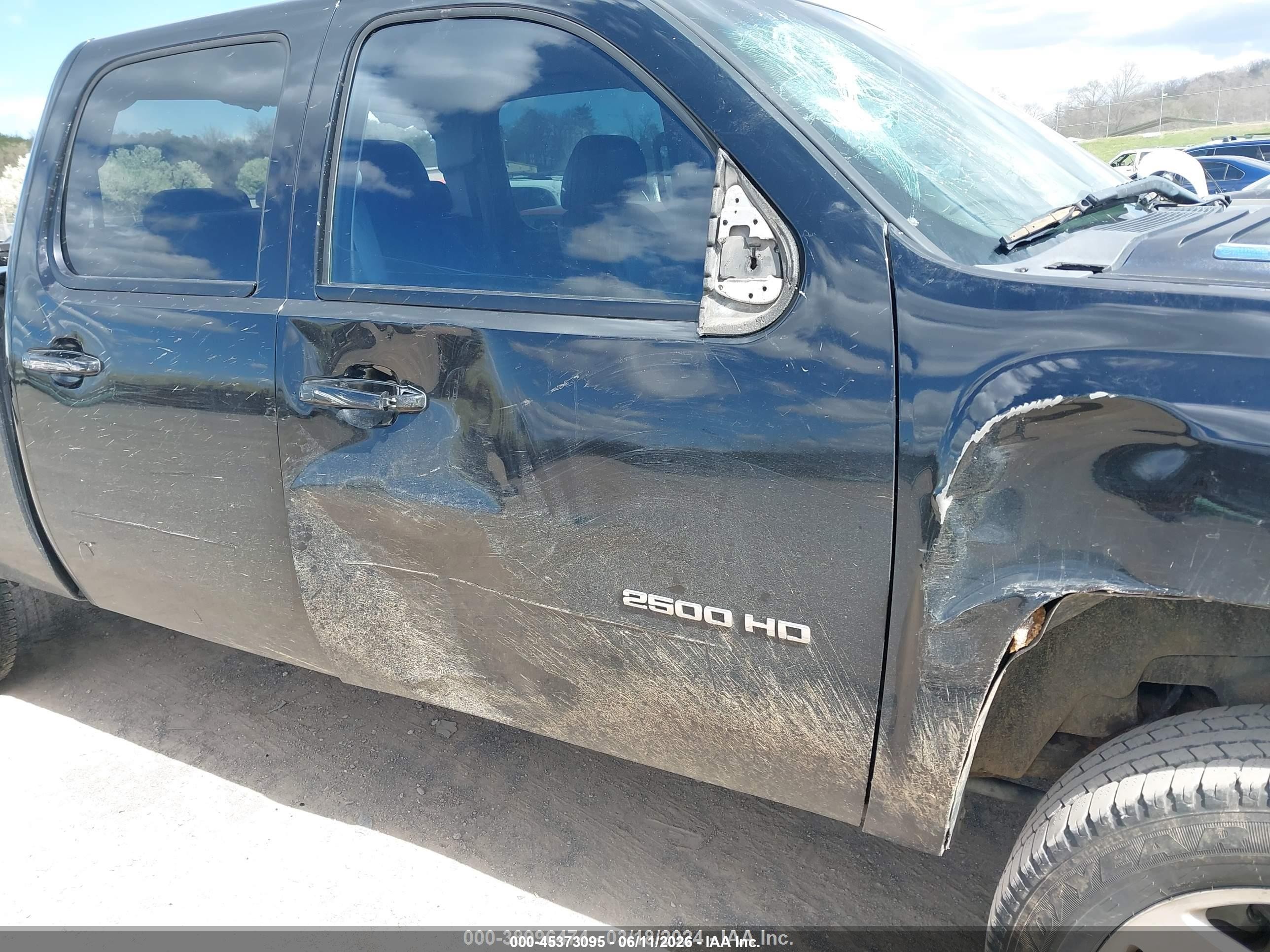 2012 Chevrolet Silverado 2500hd Ltz Black vin: 1GC1KYE82CF224481