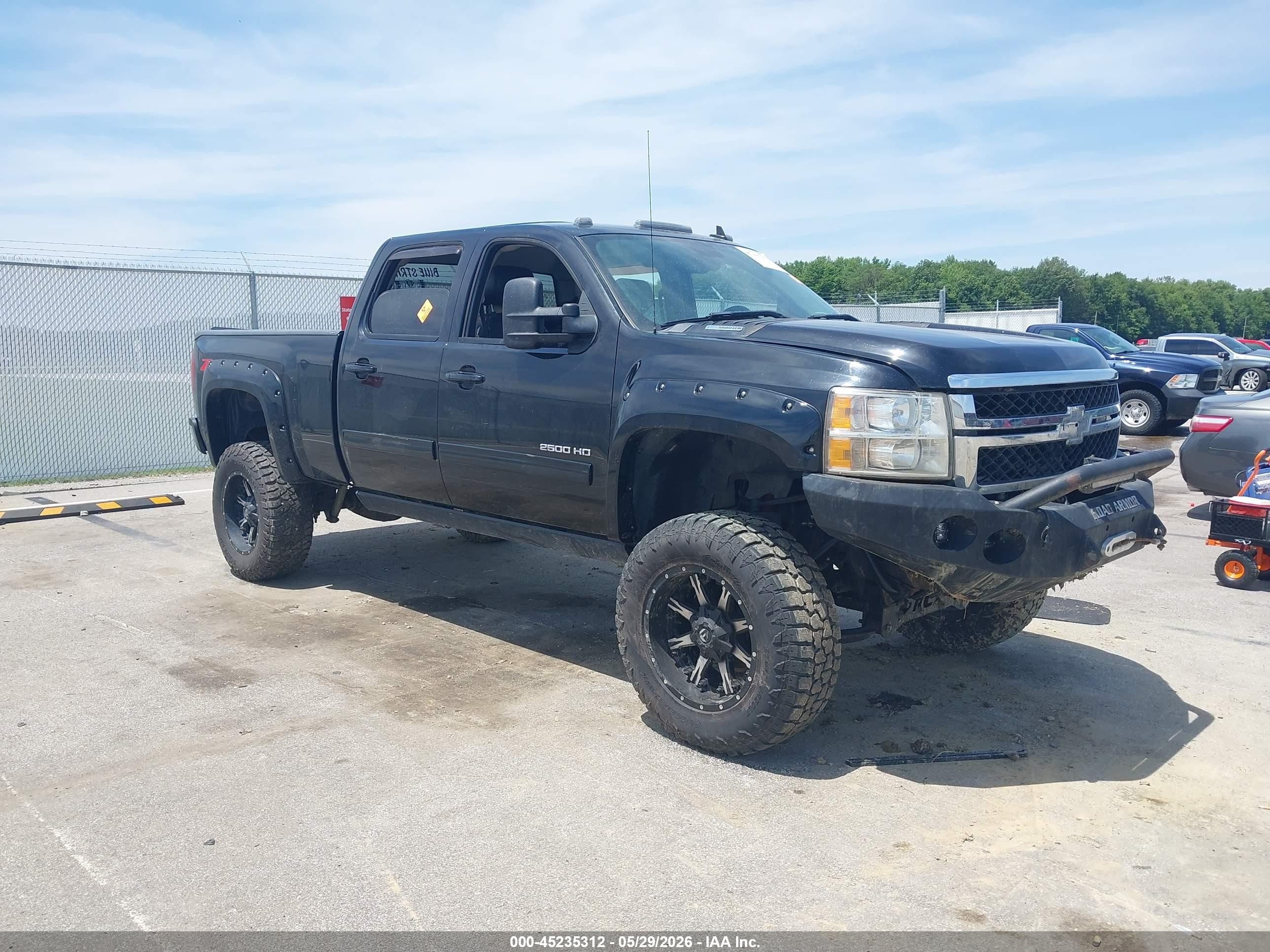 2013 Chevrolet Silverado 2500hd Ltz Black vin: 1GC1KYE82DF164669