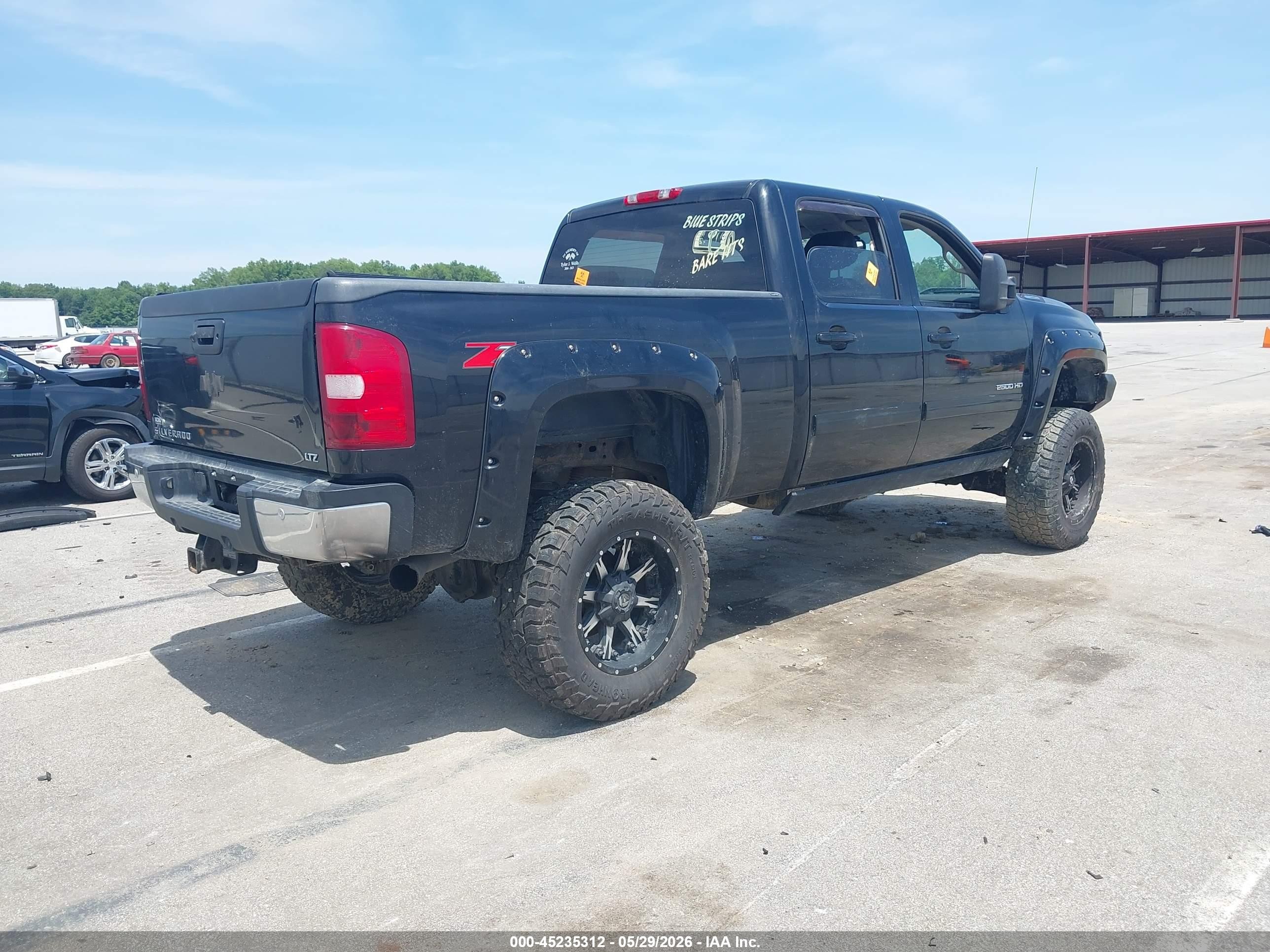 2013 Chevrolet Silverado 2500hd Ltz Black vin: 1GC1KYE82DF164669