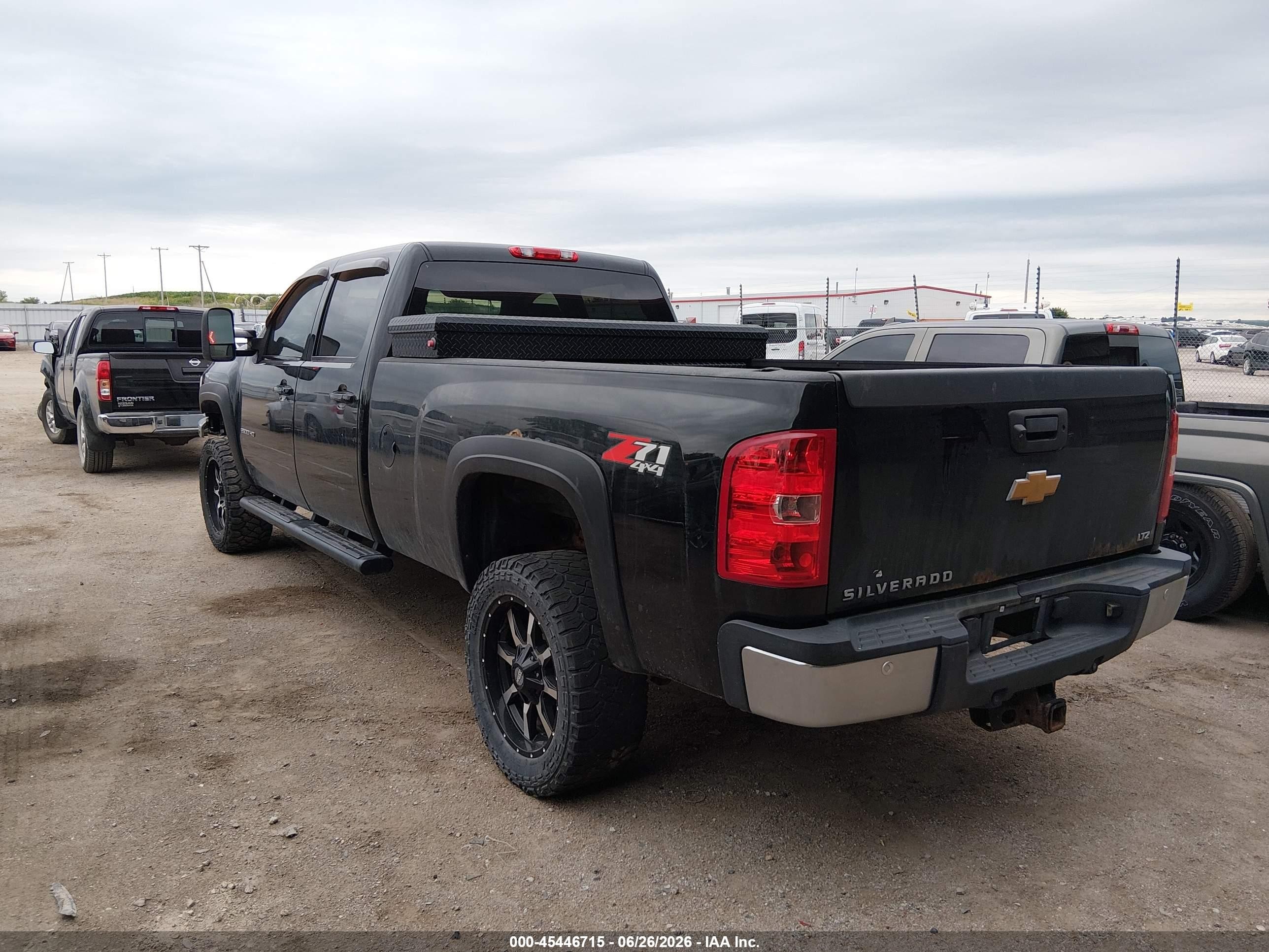 2014 Chevrolet Silverado 2500hd Ltz Black vin: 1GC1KYE82EF187208