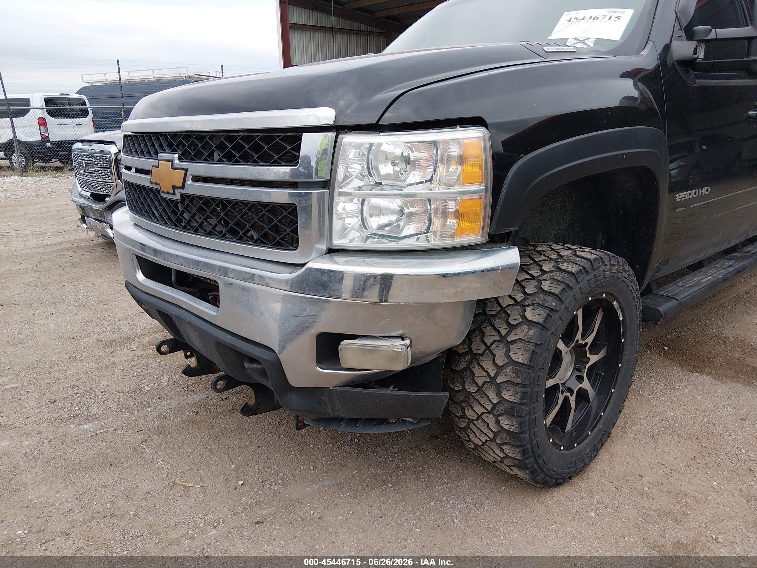 2014 Chevrolet Silverado 2500hd Ltz Black vin: 1GC1KYE82EF187208