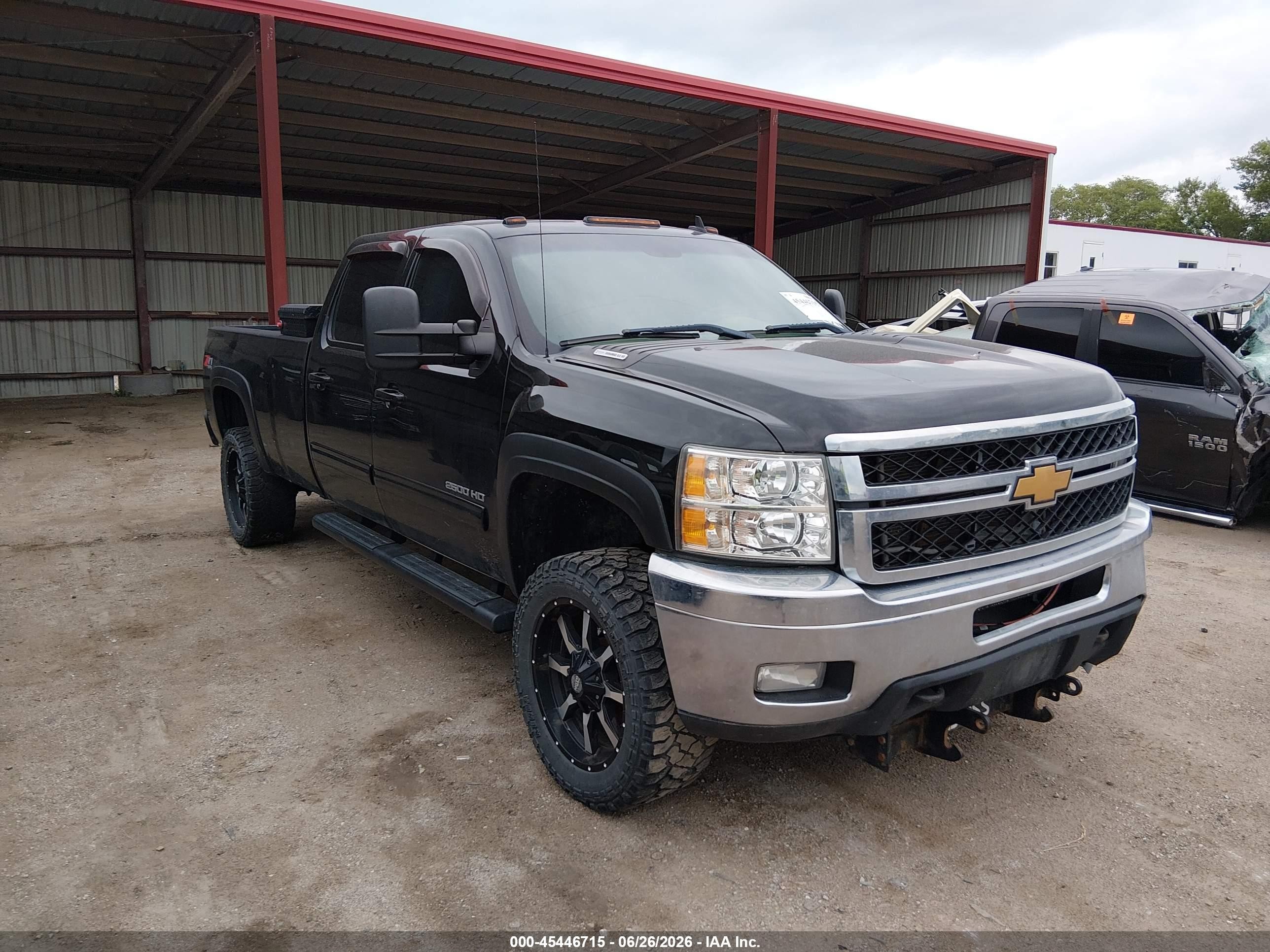 2014 Chevrolet Silverado 2500hd Ltz Black vin: 1GC1KYE82EF187208
