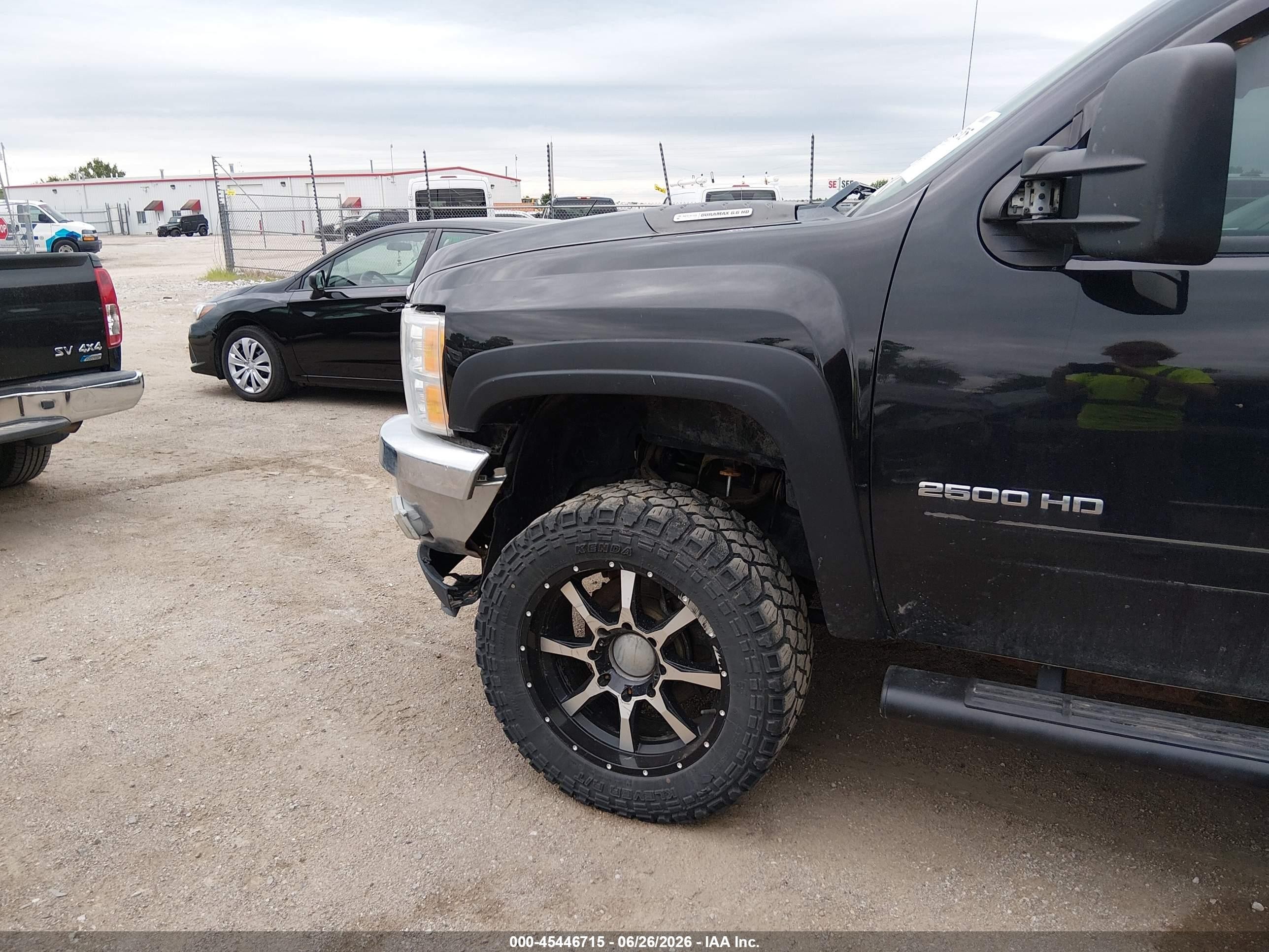 2014 Chevrolet Silverado 2500hd Ltz Black vin: 1GC1KYE82EF187208