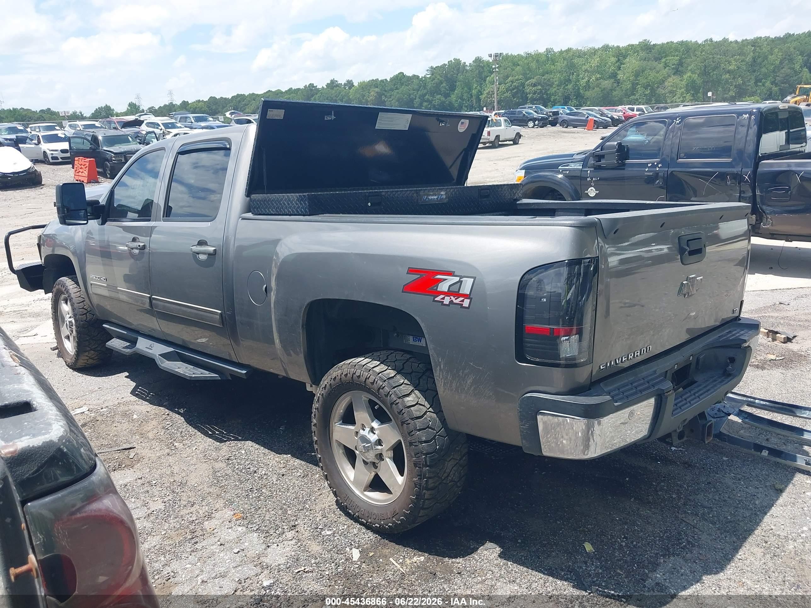 2012 Chevrolet Silverado 2500hd Ltz Серый vin: 1GC1KYE83CF244464