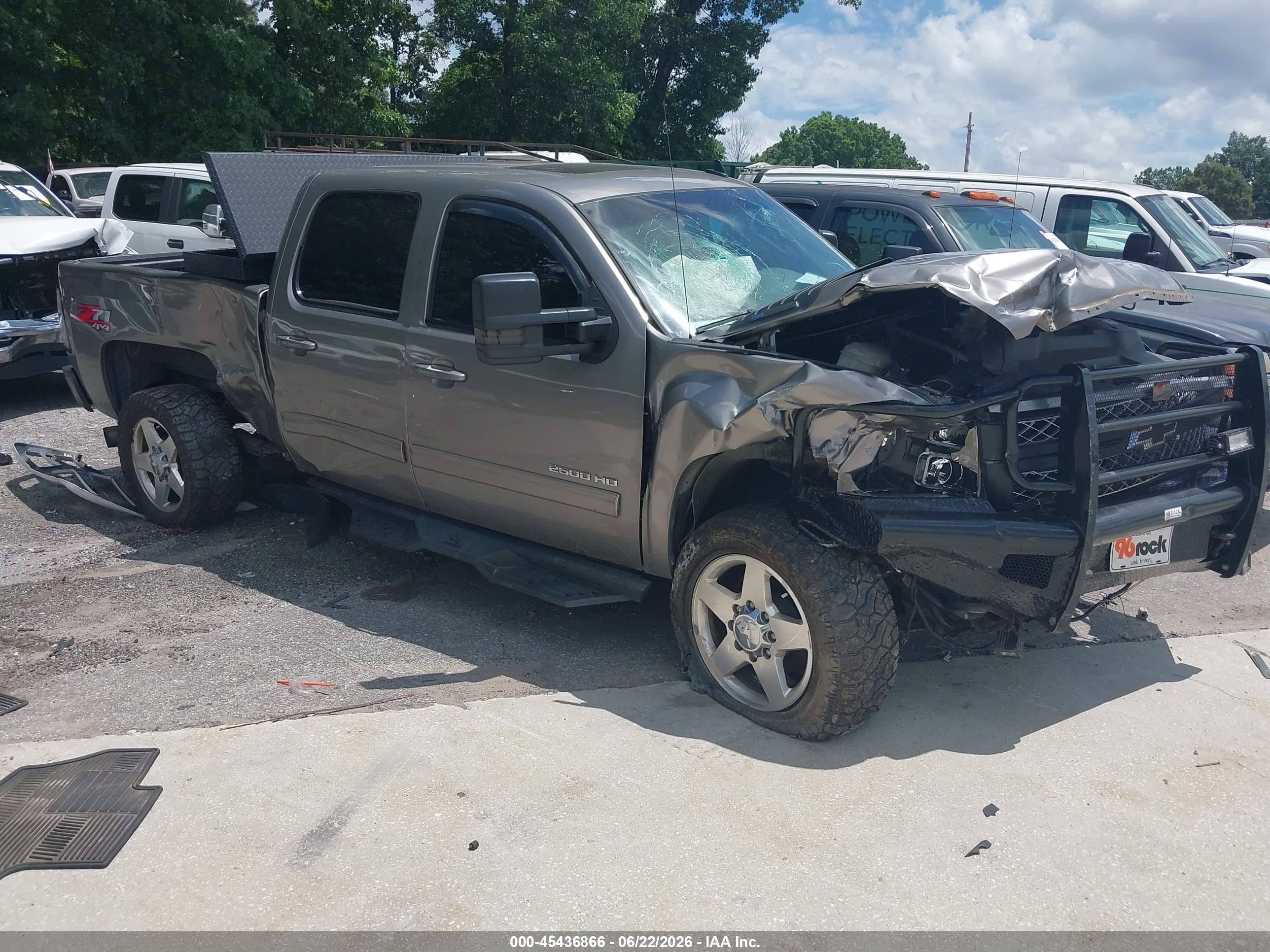 2012 Chevrolet Silverado 2500hd Ltz Серый vin: 1GC1KYE83CF244464