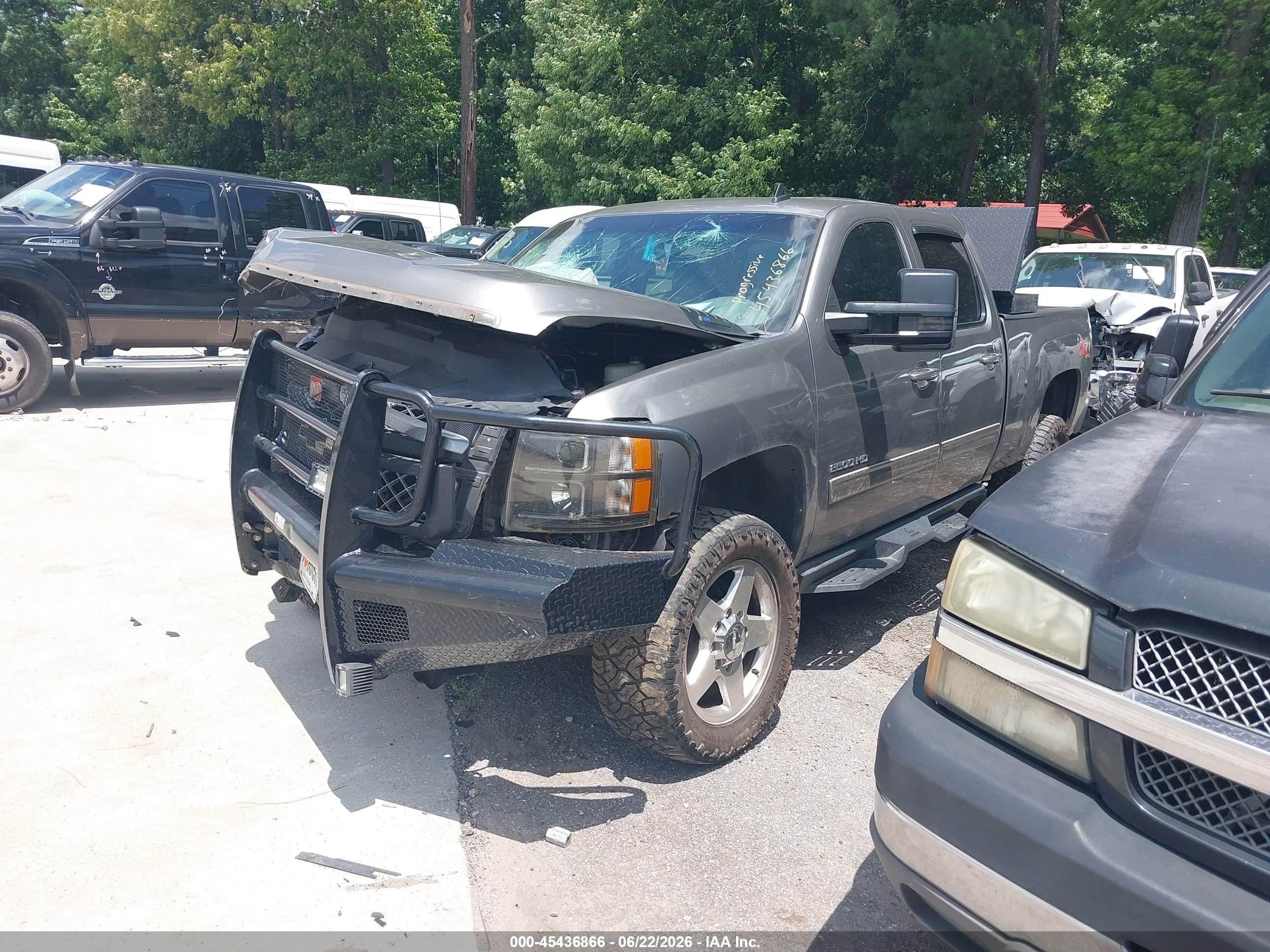 2012 Chevrolet Silverado 2500hd Ltz Серый vin: 1GC1KYE83CF244464