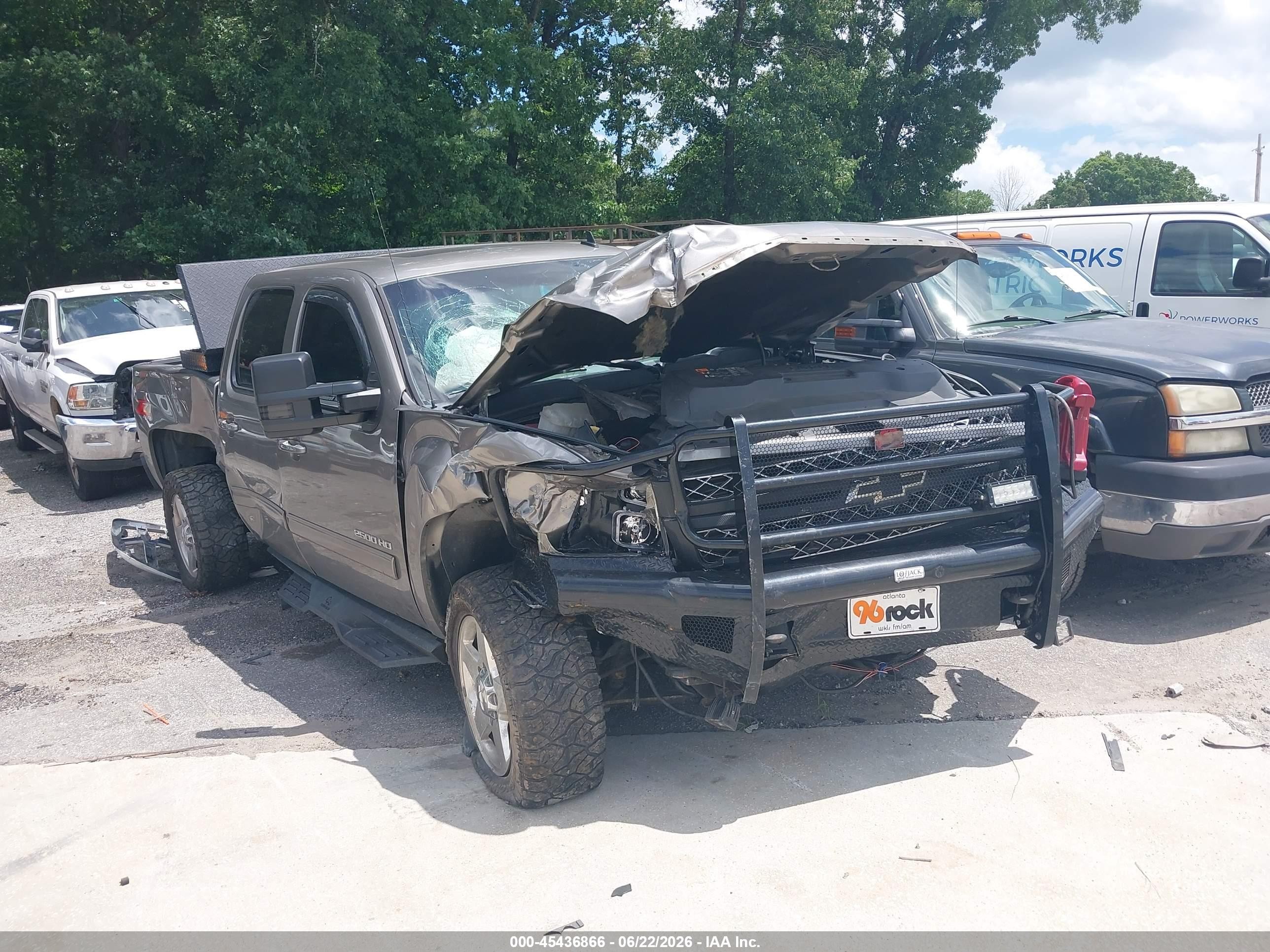 2012 Chevrolet Silverado 2500hd Ltz Серый vin: 1GC1KYE83CF244464