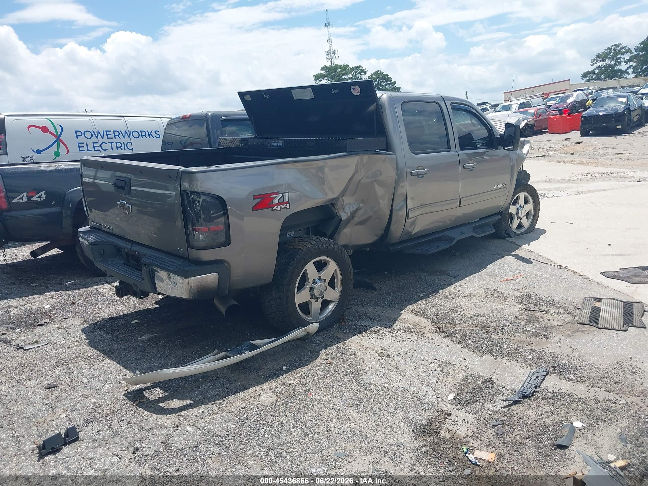 2012 Chevrolet Silverado 2500hd Ltz Серый vin: 1GC1KYE83CF244464