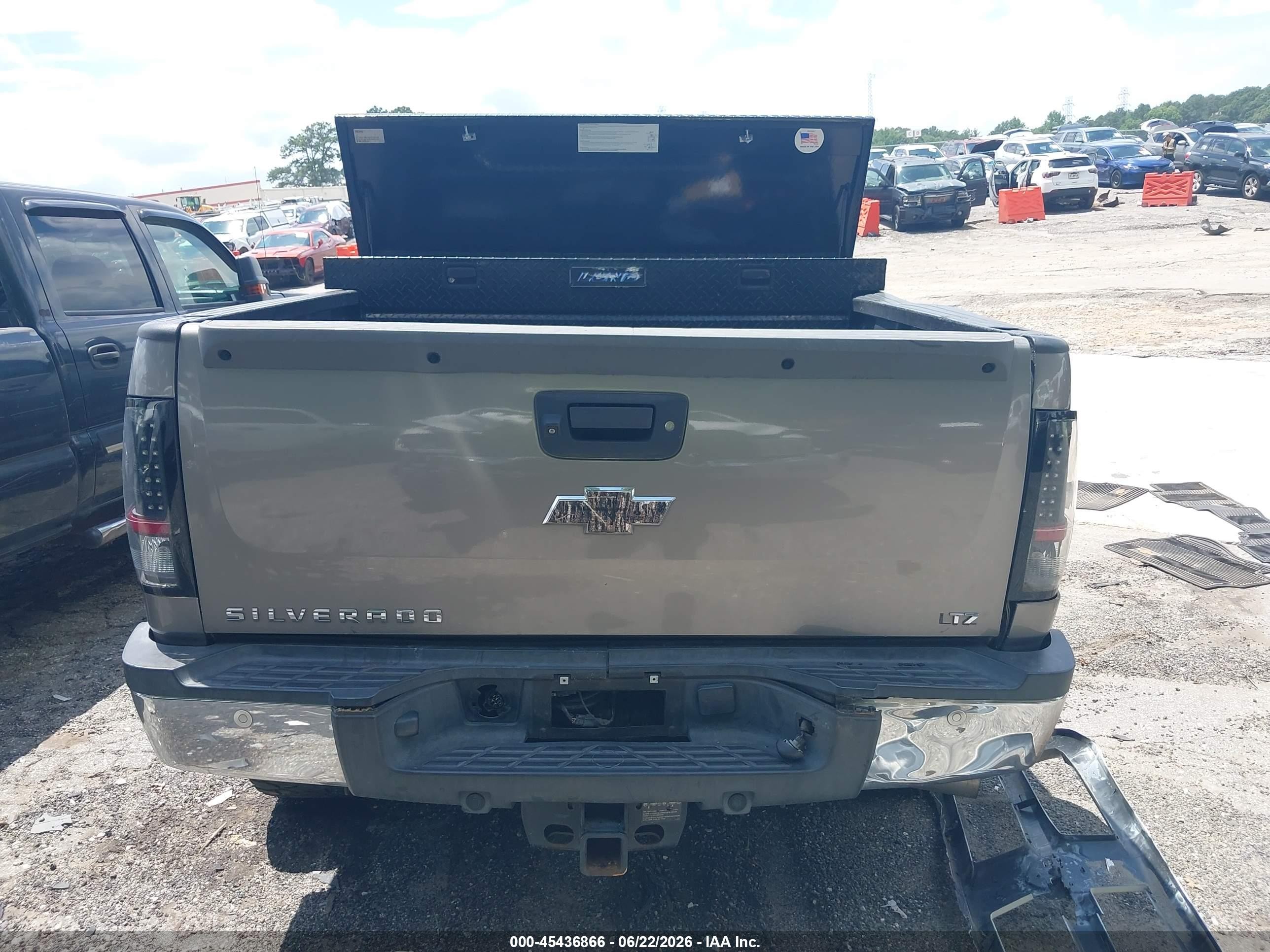 2012 Chevrolet Silverado 2500hd Ltz Серый vin: 1GC1KYE83CF244464