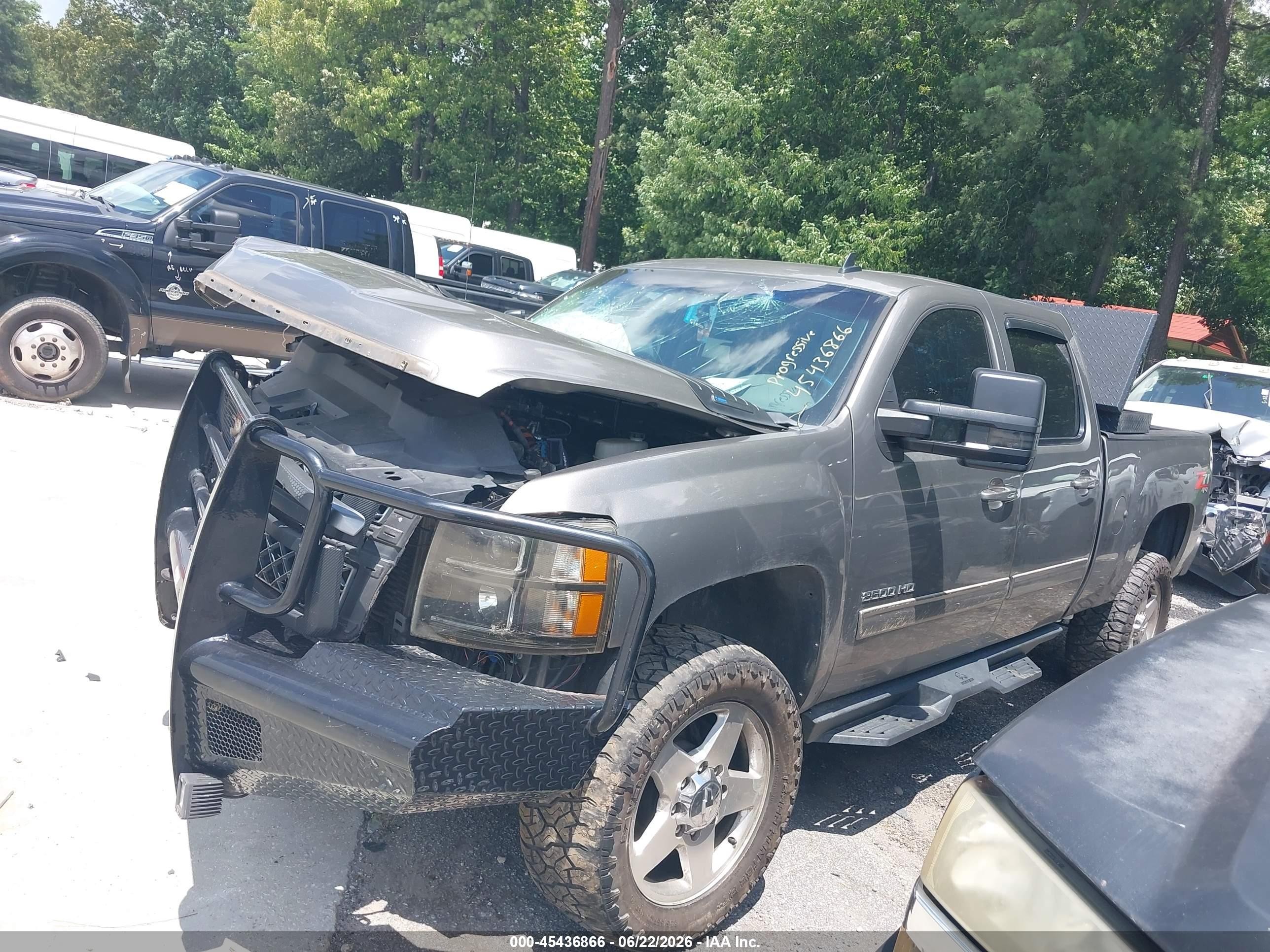 2012 Chevrolet Silverado 2500hd Ltz Серый vin: 1GC1KYE83CF244464