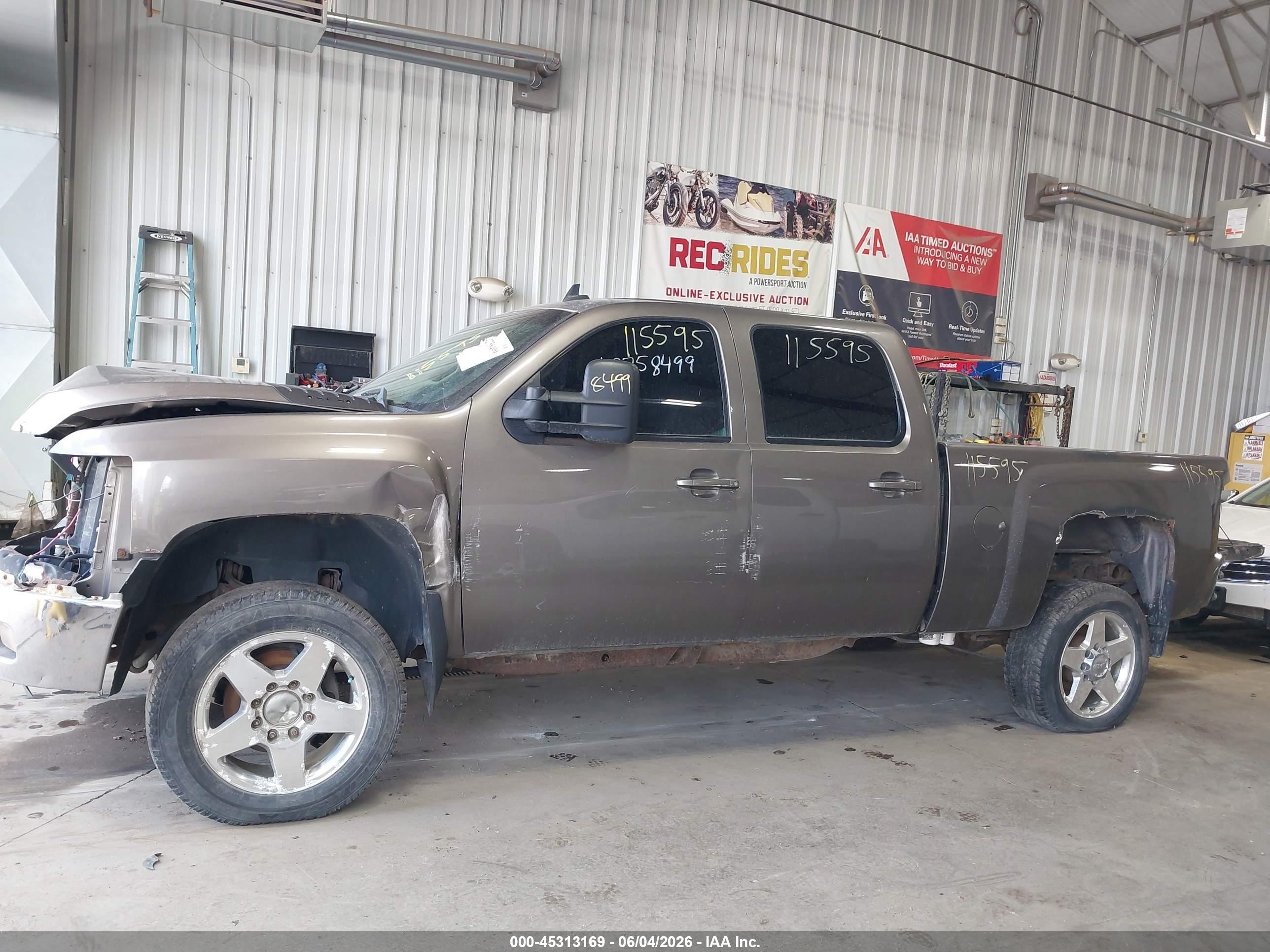 2012 Chevrolet Silverado 2500hd Ltz Gray vin: 1GC1KYE84CF205270