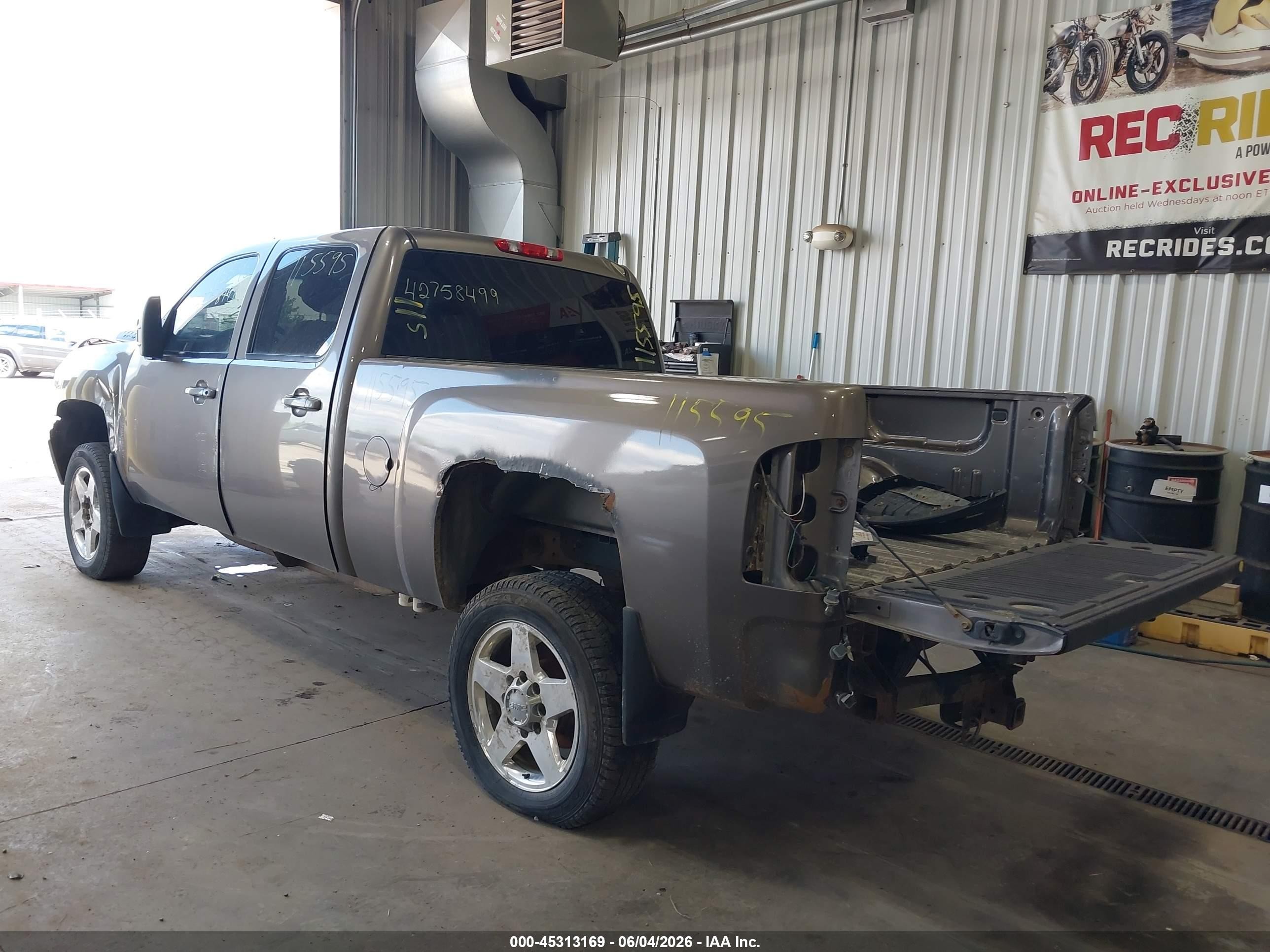 2012 Chevrolet Silverado 2500hd Ltz Gray vin: 1GC1KYE84CF205270