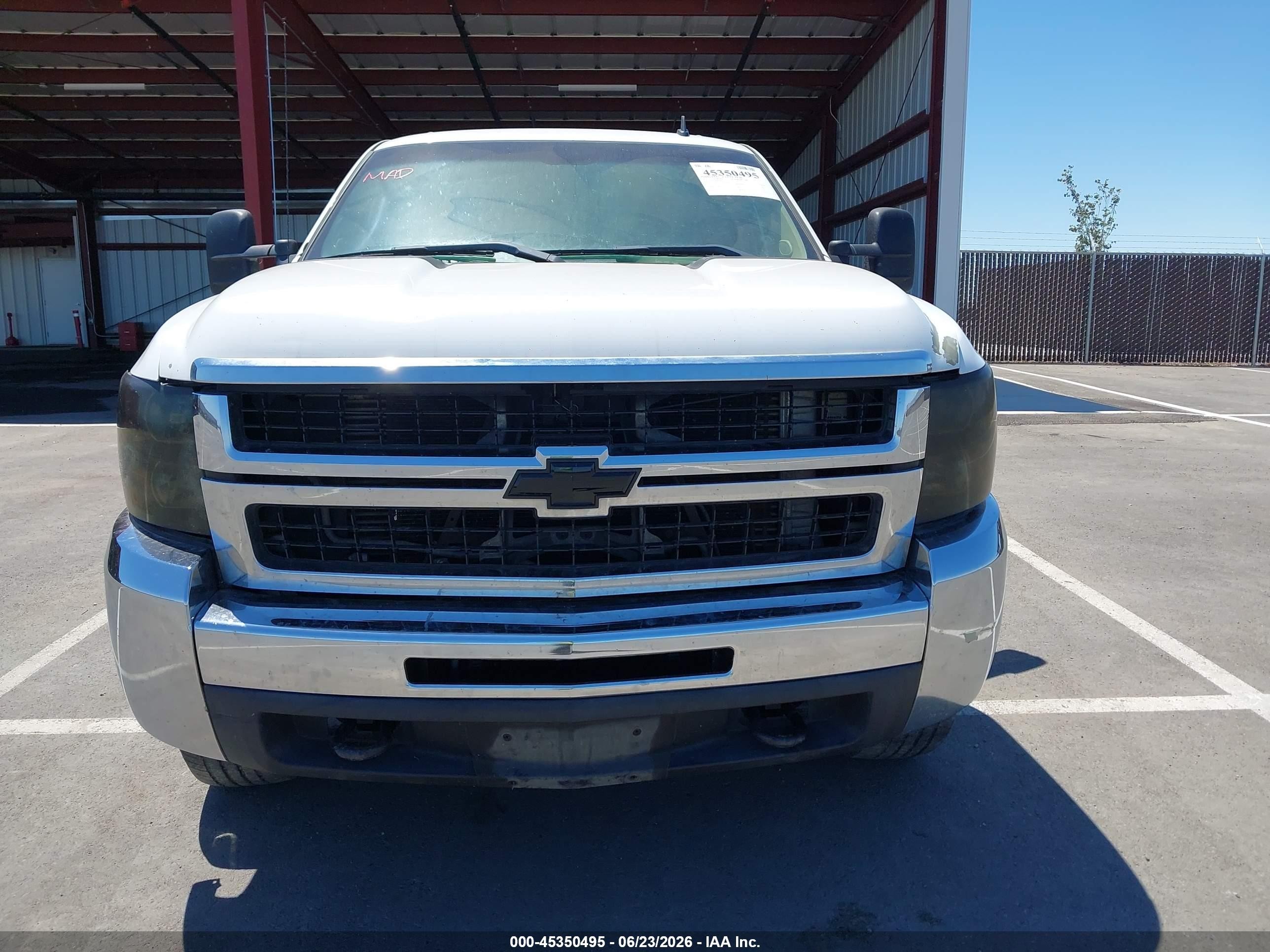 2011 Chevrolet Silverado 2500hd Ltz White vin: 1GC1KYE85BF249115