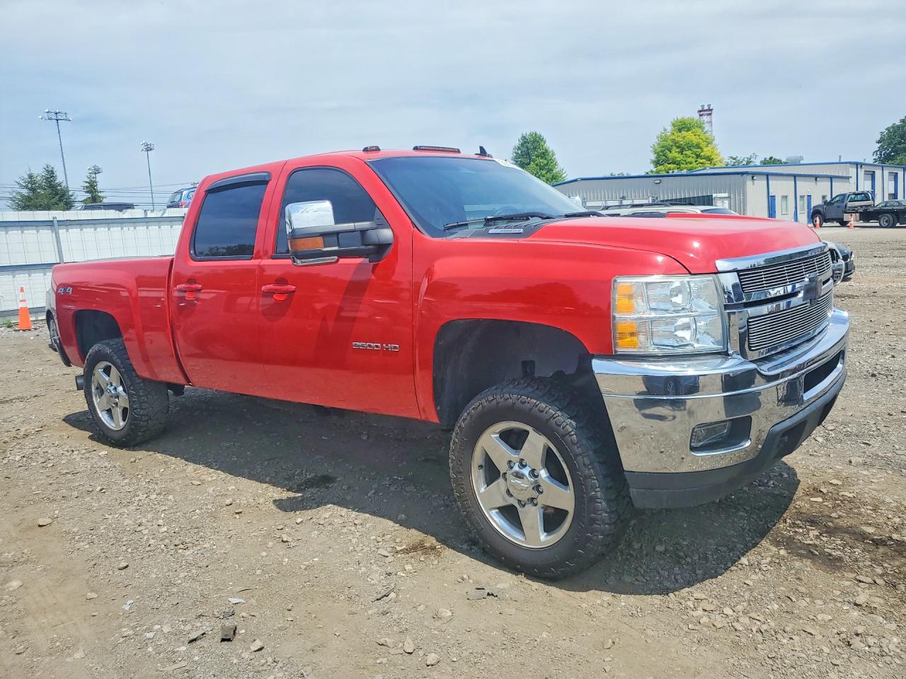 2012 Chevrolet Silverado K2500 Heavy Duty Ltz Red vin: 1GC1KYE85CF106781