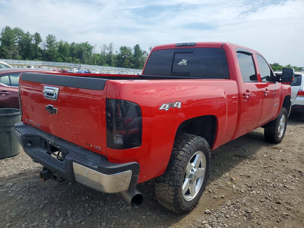 2012 Chevrolet Silverado K2500 Heavy Duty Ltz Red vin: 1GC1KYE85CF106781