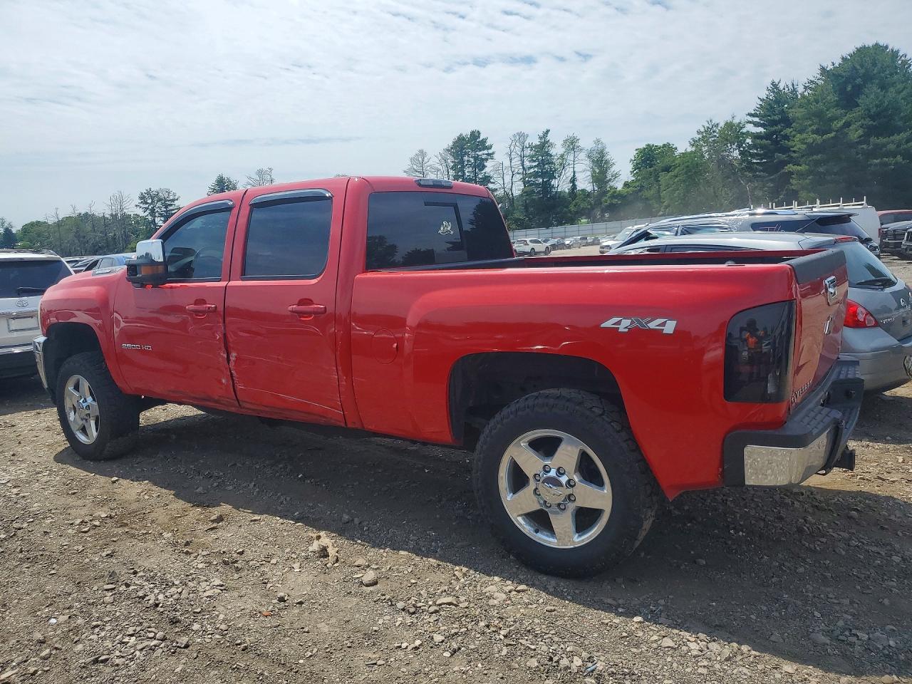2012 Chevrolet Silverado K2500 Heavy Duty Ltz Red vin: 1GC1KYE85CF106781