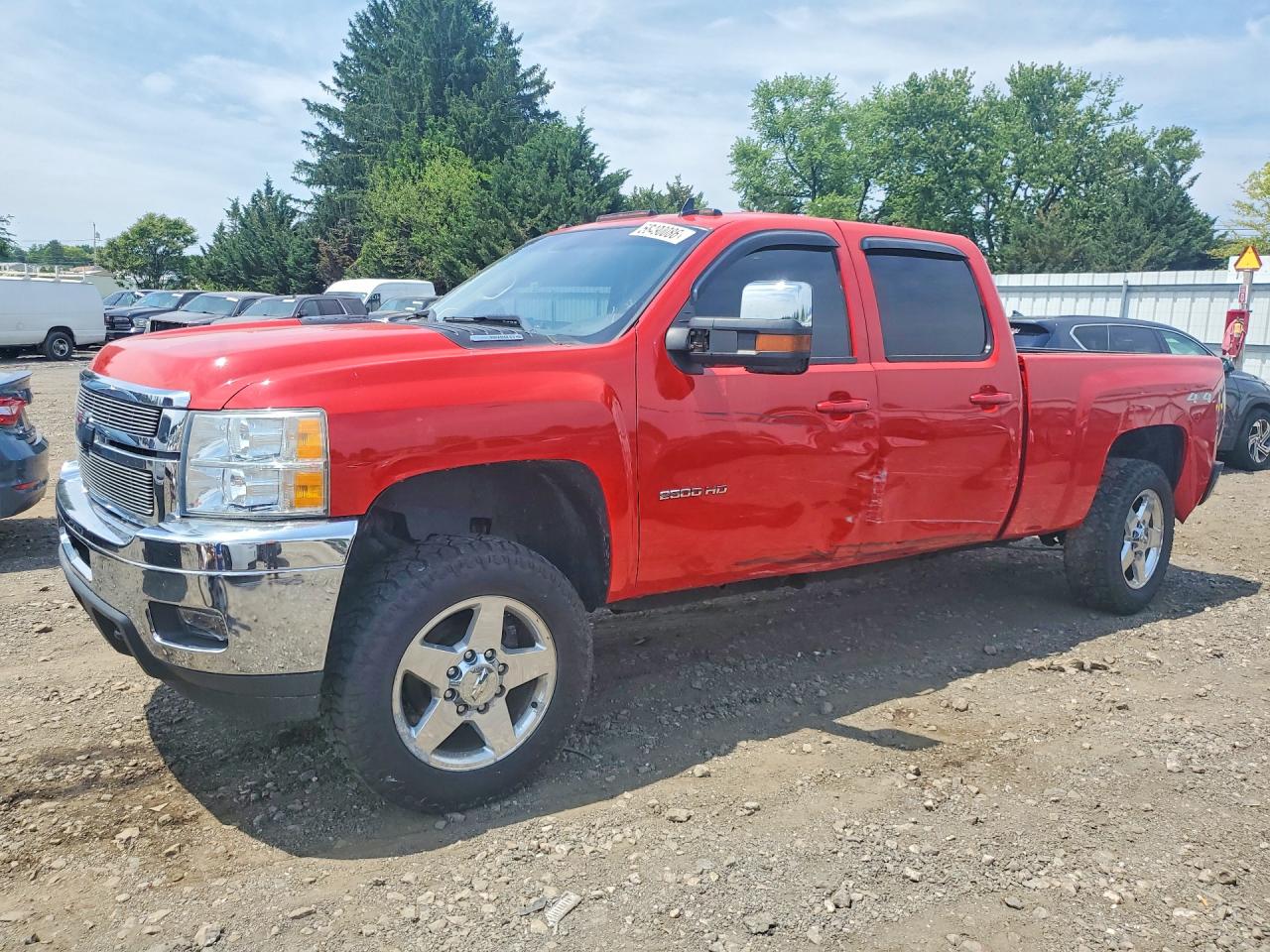 2012 Chevrolet Silverado K2500 Heavy Duty Ltz Red vin: 1GC1KYE85CF106781