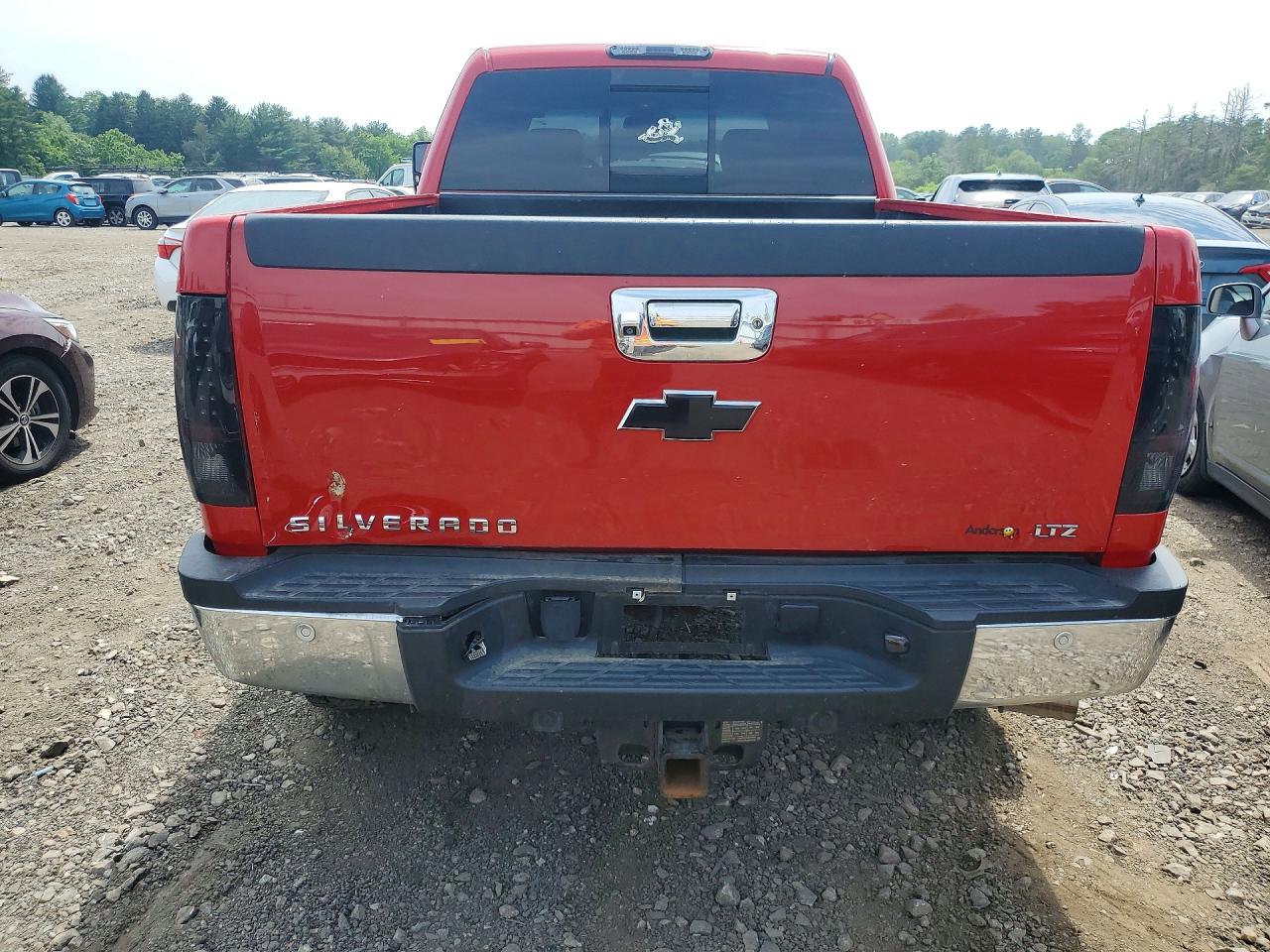 2012 Chevrolet Silverado K2500 Heavy Duty Ltz Red vin: 1GC1KYE85CF106781