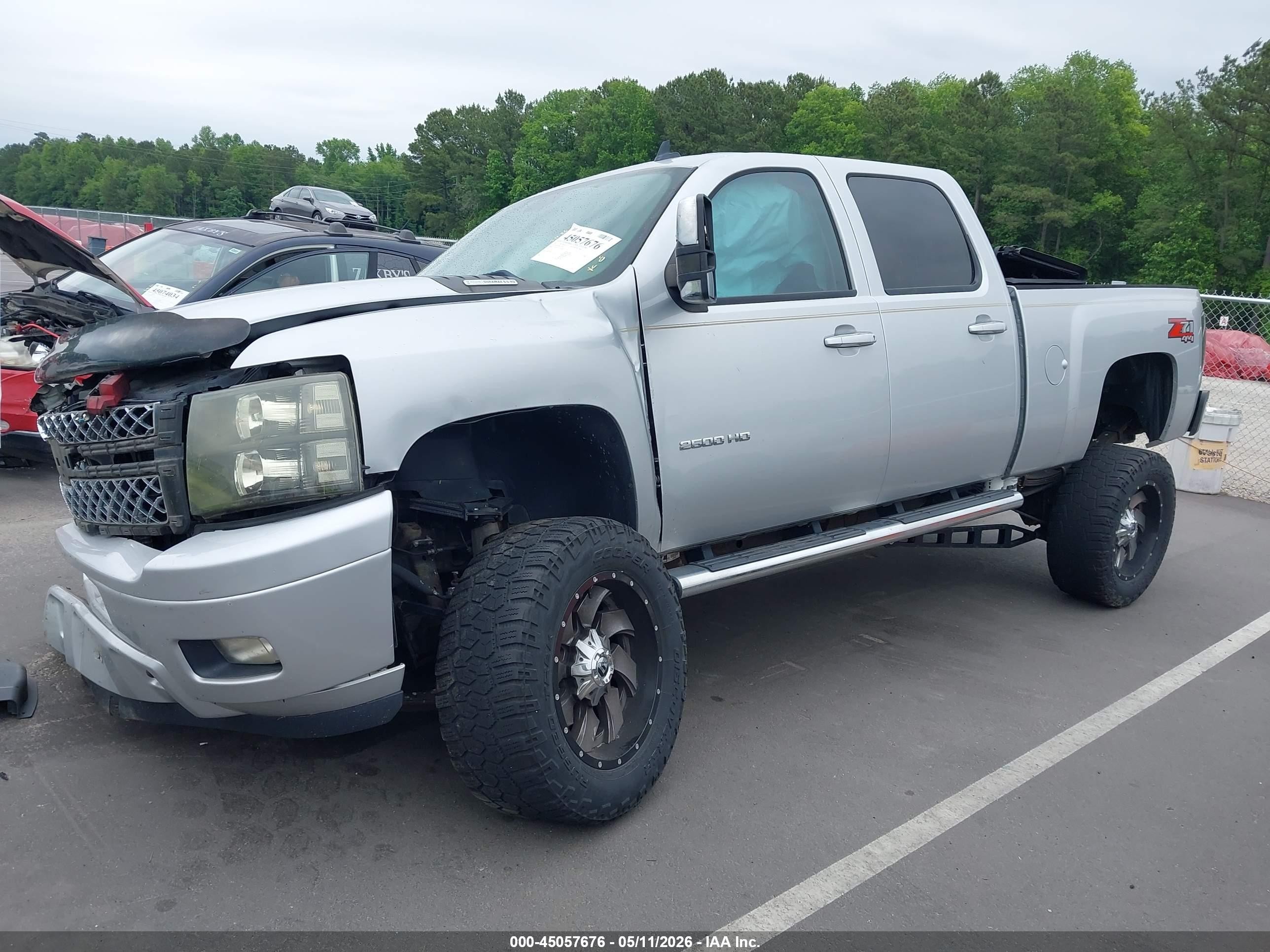 2013 Chevrolet Silverado 2500hd Ltz Серебряный vin: 1GC1KYE85DF151429