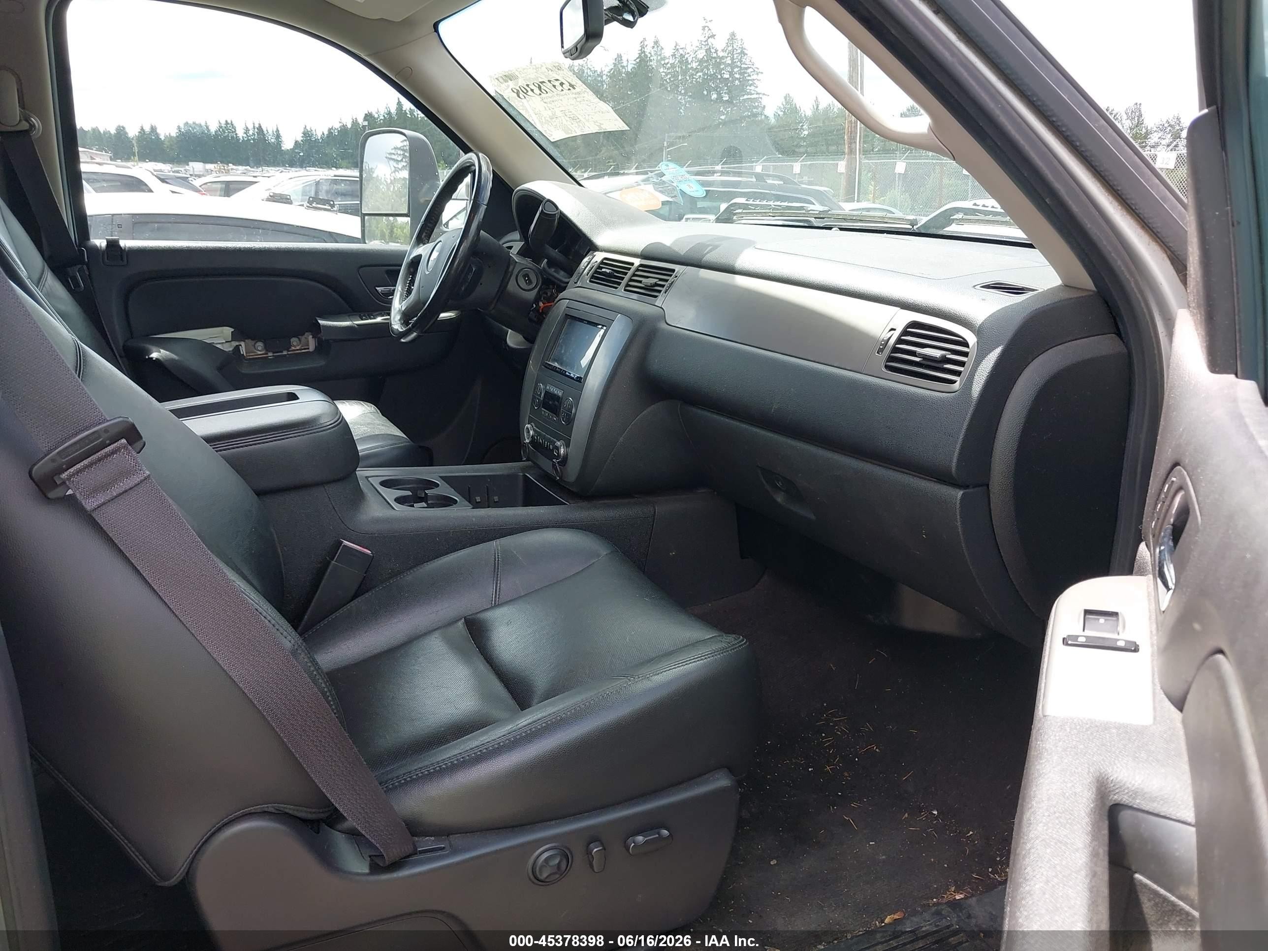 2013 Chevrolet Silverado 2500hd Ltz Silver vin: 1GC1KYE85DF208342