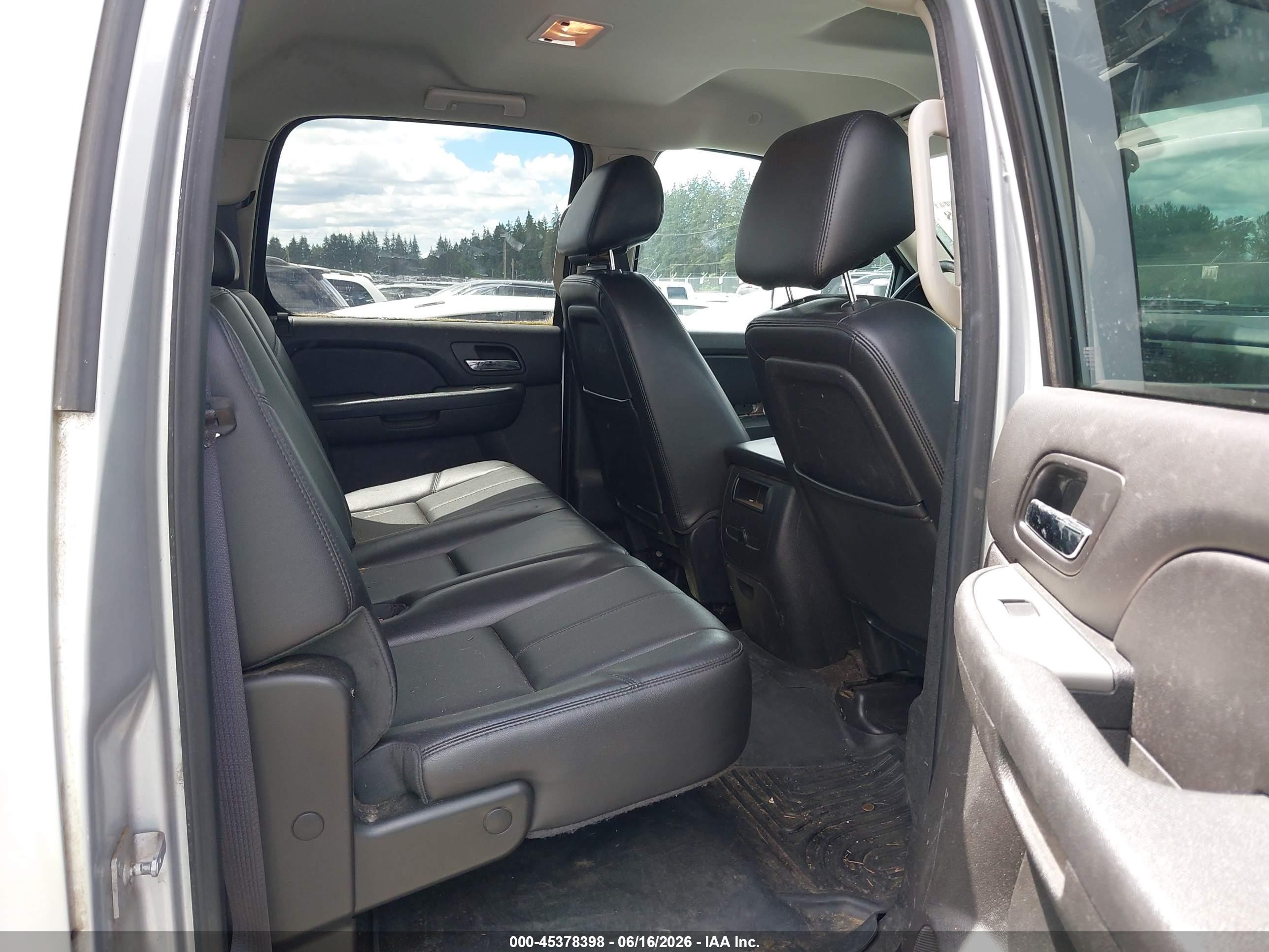2013 Chevrolet Silverado 2500hd Ltz Silver vin: 1GC1KYE85DF208342
