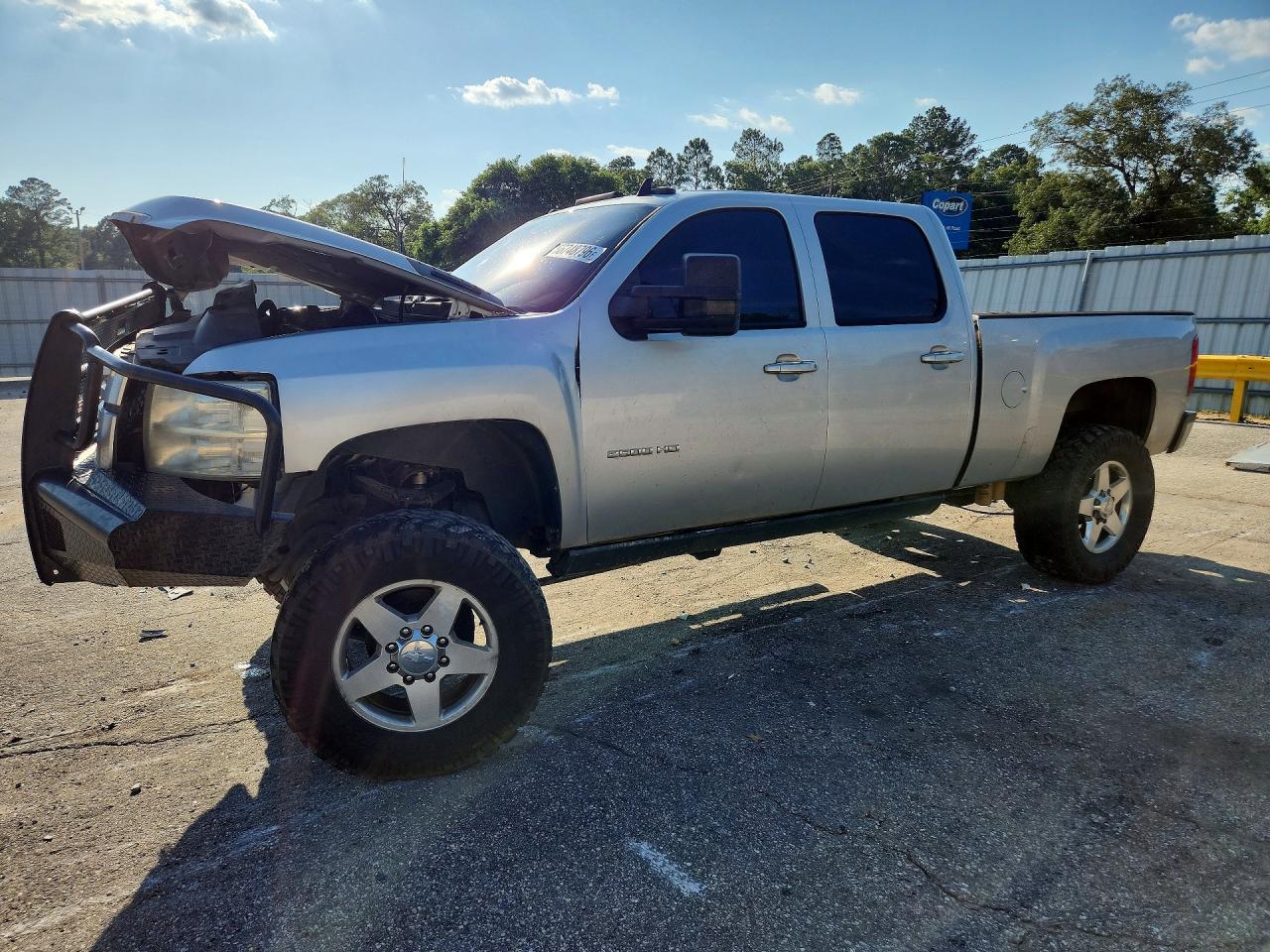 2013 Chevrolet Silverado K2500 Heavy Duty Ltz Silver vin: 1GC1KYE87DF183444