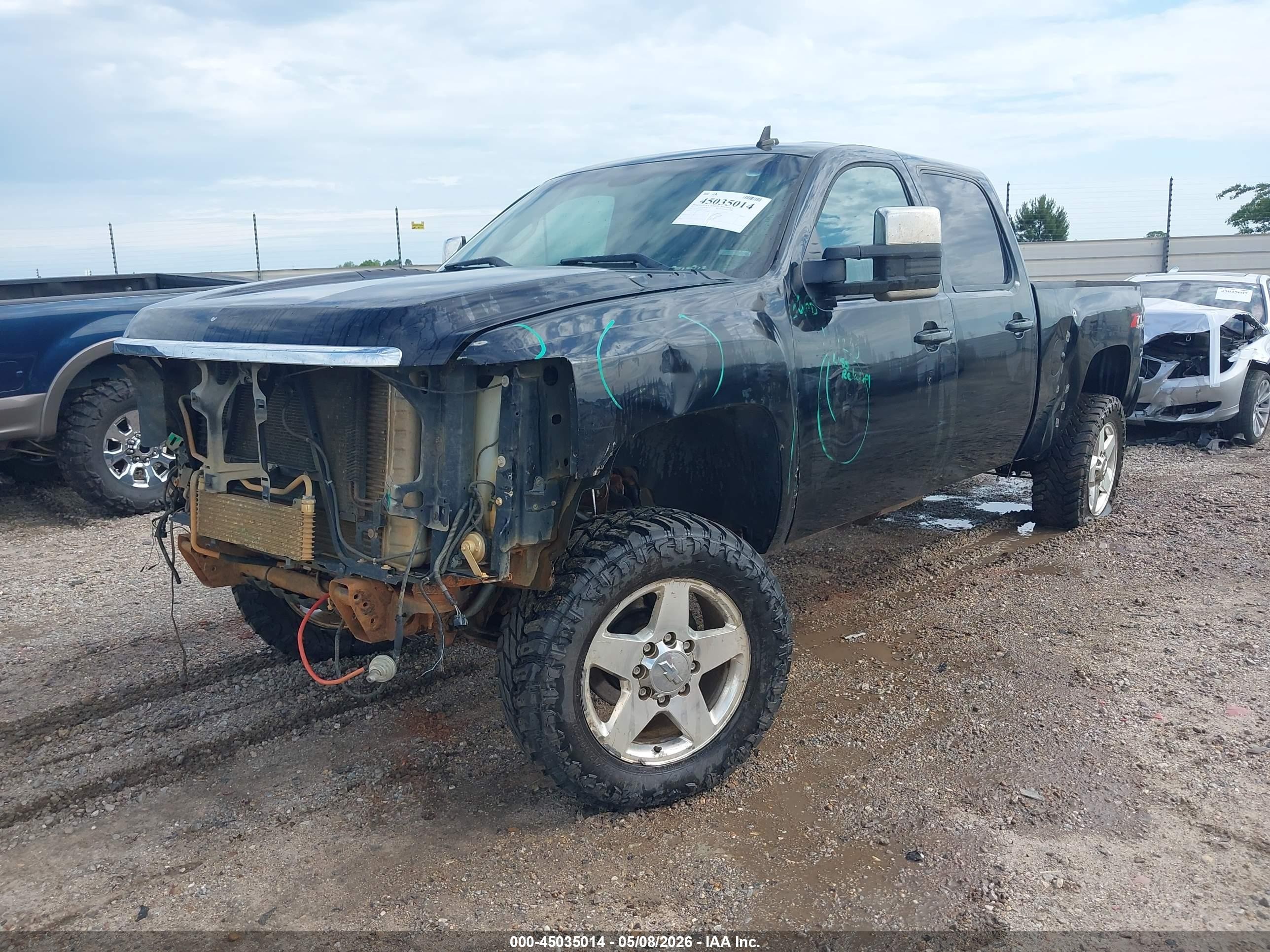 2013 Chevrolet Silverado 2500hd Ltz Черный vin: 1GC1KYE88DF123124