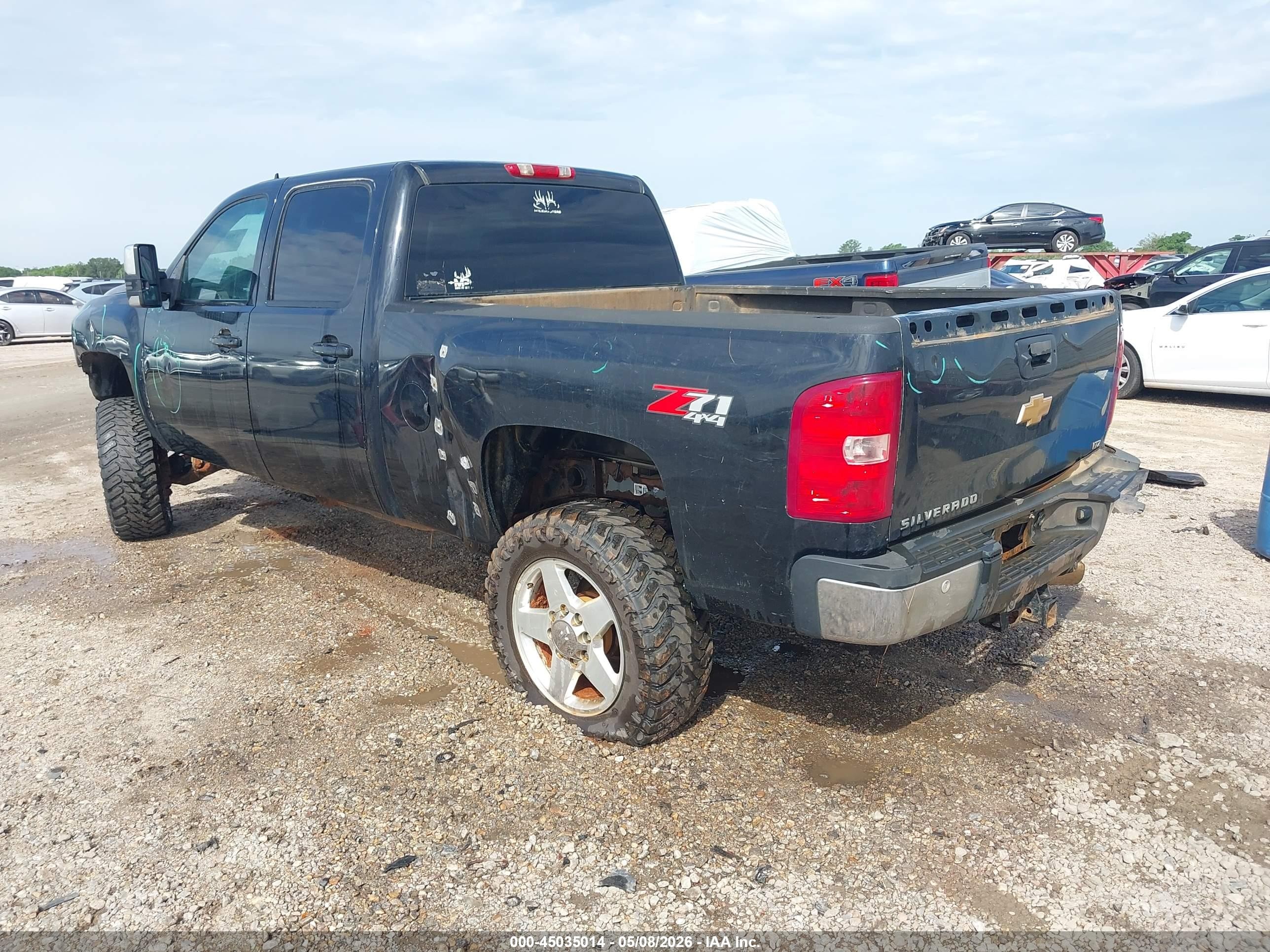 2013 Chevrolet Silverado 2500hd Ltz Черный vin: 1GC1KYE88DF123124