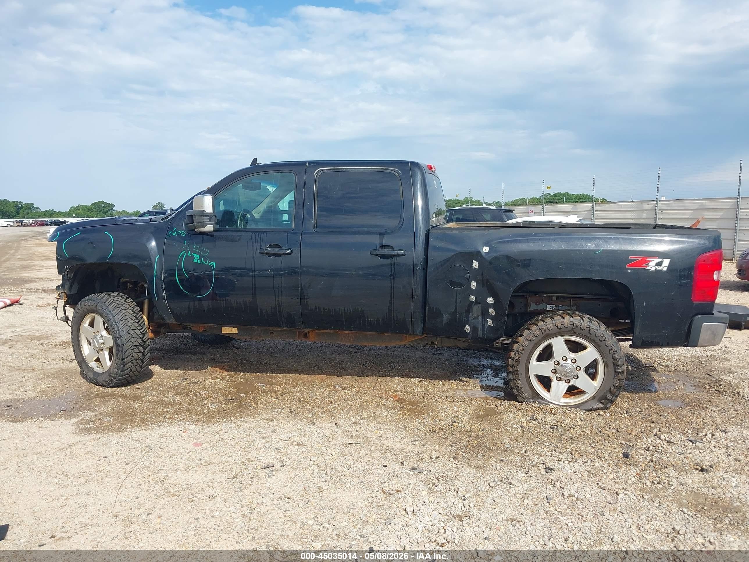 2013 Chevrolet Silverado 2500hd Ltz Черный vin: 1GC1KYE88DF123124