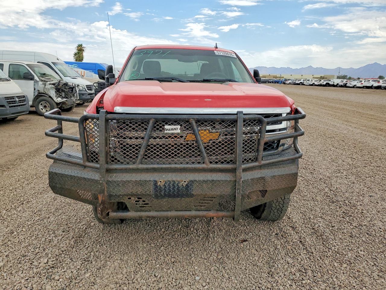 2013 Chevrolet Silverado K2500 Heavy Duty Ltz Red vin: 1GC1KYEG6DF219955