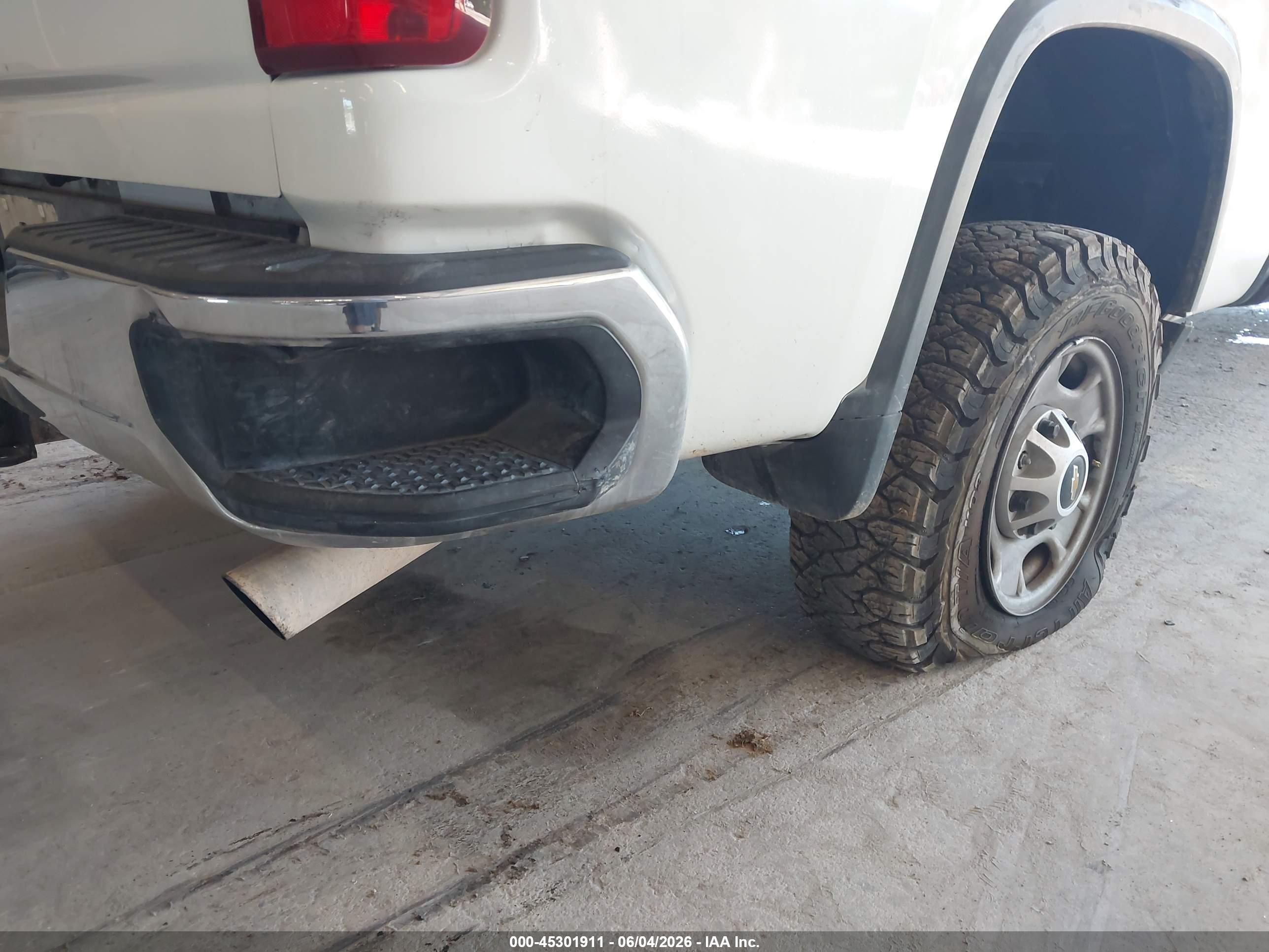 2022 Chevrolet Silverado 2500hd 4wd  Long Bed Wt White vin: 1GC1YLE79NF184251