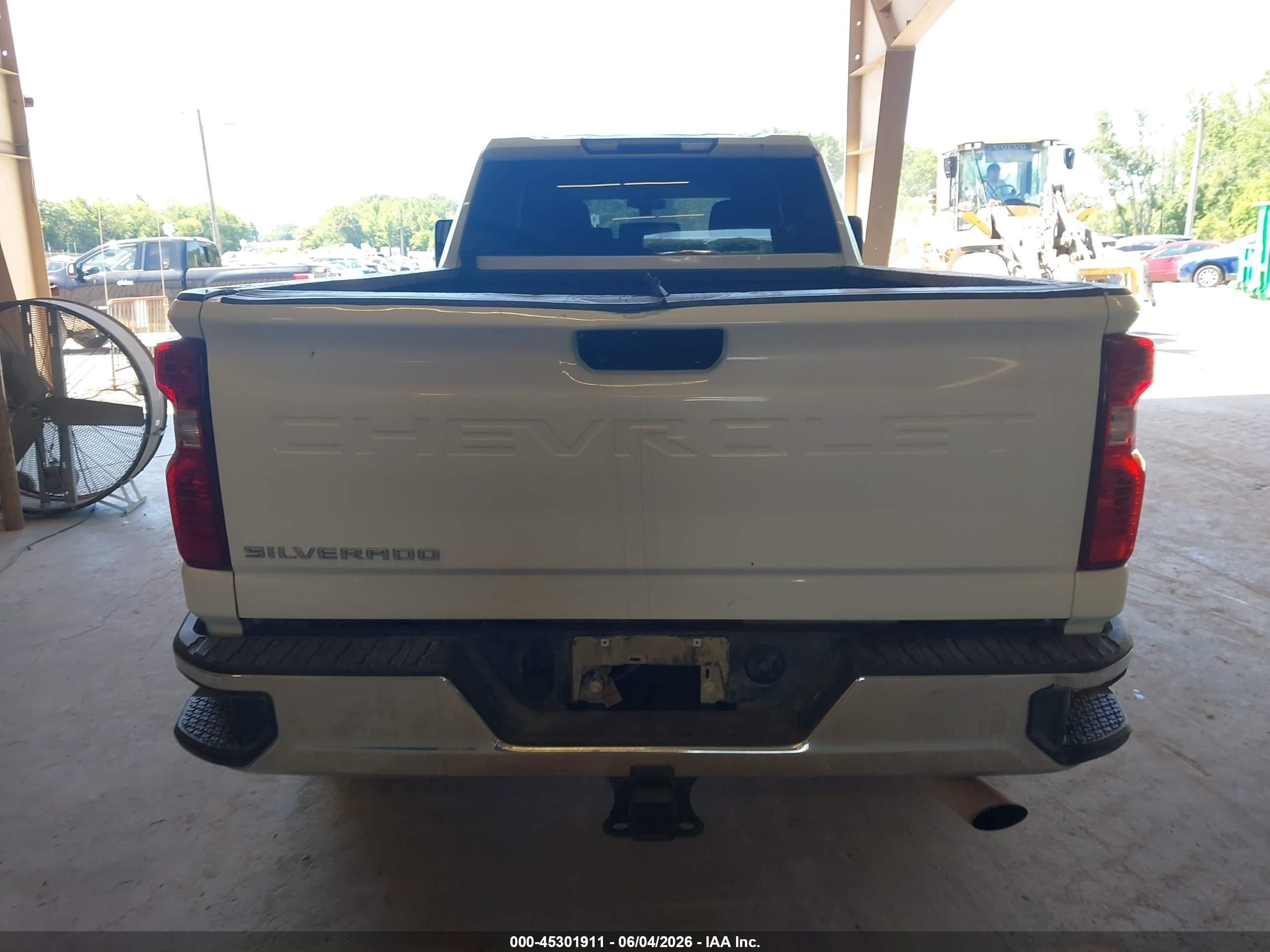 2022 Chevrolet Silverado 2500hd 4wd  Long Bed Wt White vin: 1GC1YLE79NF184251