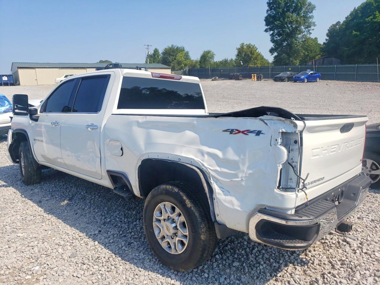 2023 Chevrolet Silverado K2500 Heavy Duty Ltz White vin: 1GC1YPEY2PF126033