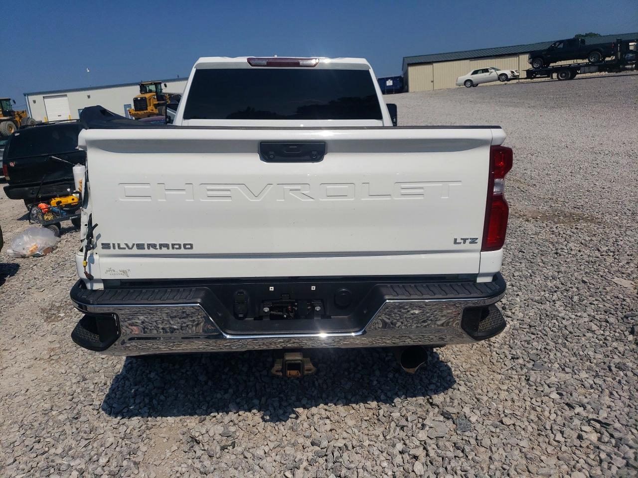 2023 Chevrolet Silverado K2500 Heavy Duty Ltz White vin: 1GC1YPEY2PF126033