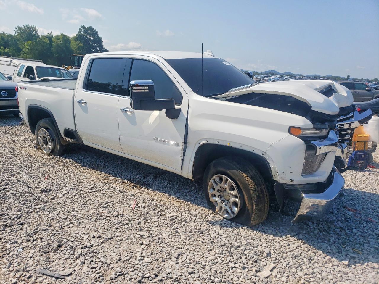 2023 Chevrolet Silverado K2500 Heavy Duty Ltz White vin: 1GC1YPEY2PF126033