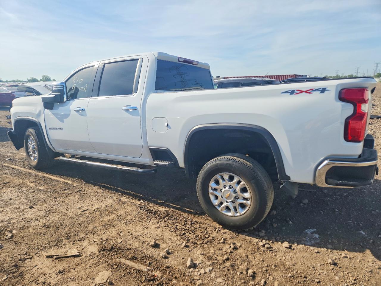 2023 Chevrolet Silverado K2500 Heavy Duty Ltz White vin: 1GC1YPEY4PF125305
