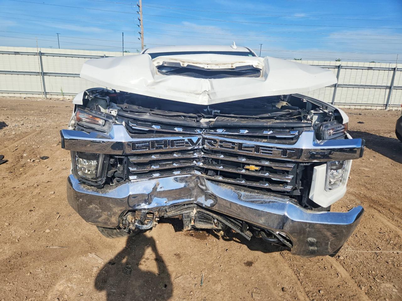 2023 Chevrolet Silverado K2500 Heavy Duty Ltz White vin: 1GC1YPEY4PF125305