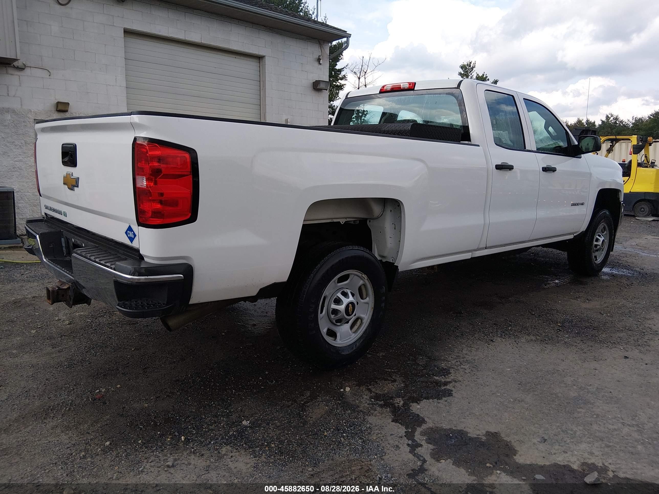 2015 Chevrolet Silverado 2500hd Built After Aug 14 Work Truck White vin: 1GC2CUEB7FZ540581