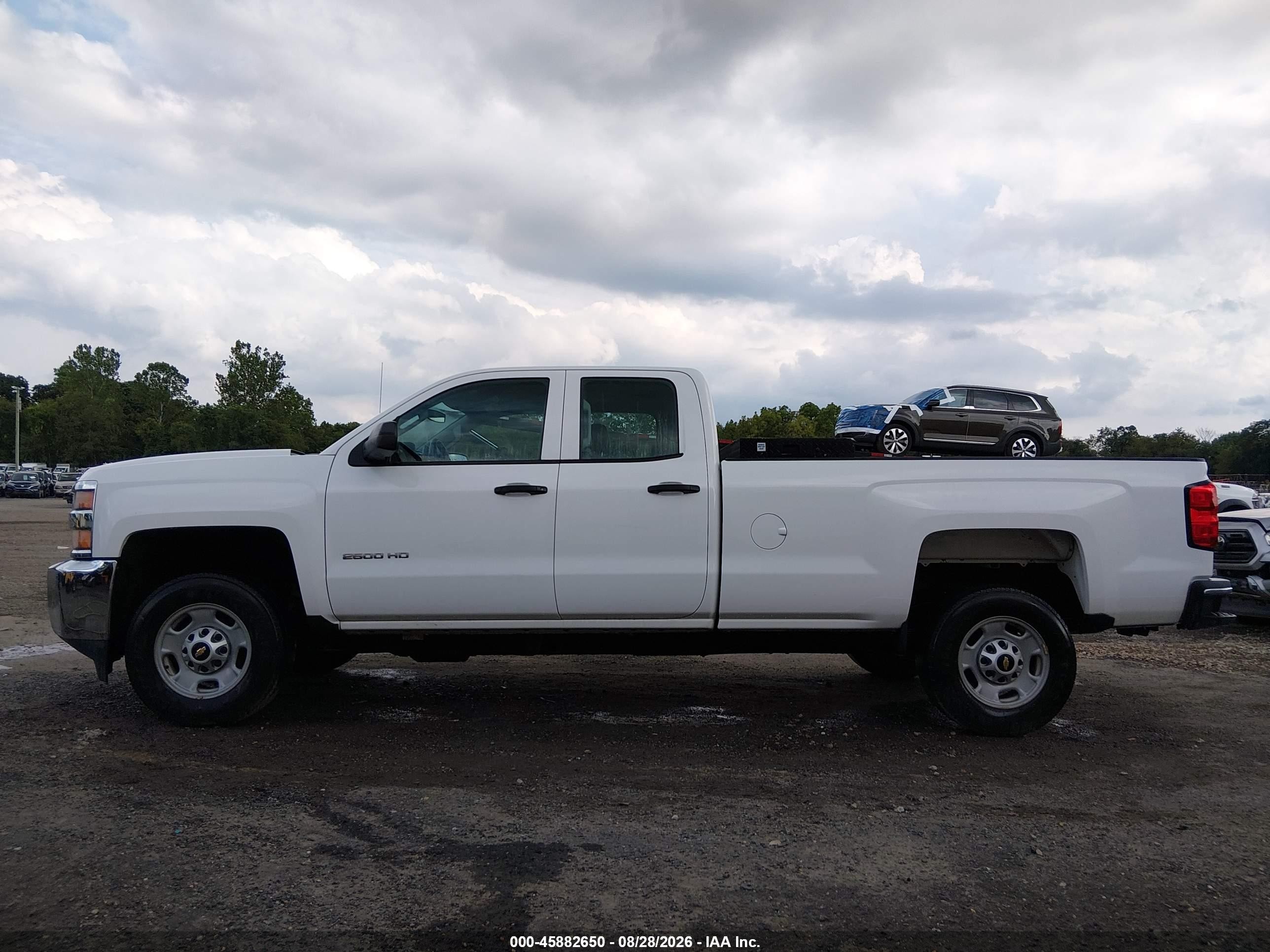 2015 Chevrolet Silverado 2500hd Built After Aug 14 Work Truck White vin: 1GC2CUEB7FZ540581