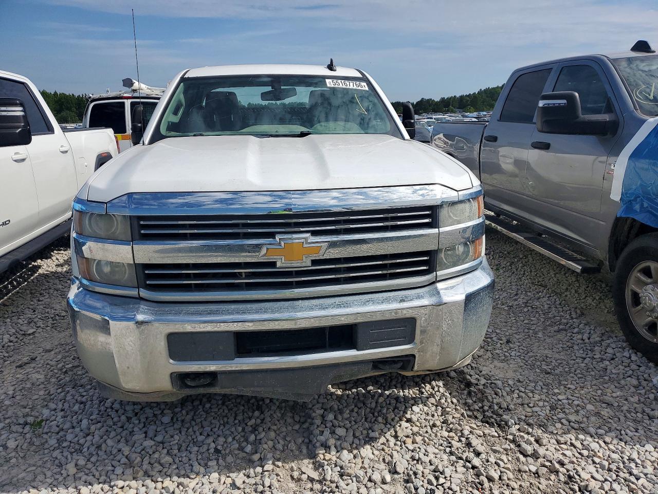 2015 Chevrolet Silverado C2500 Heavy Duty White vin: 1GC2CUEG9FZ527679