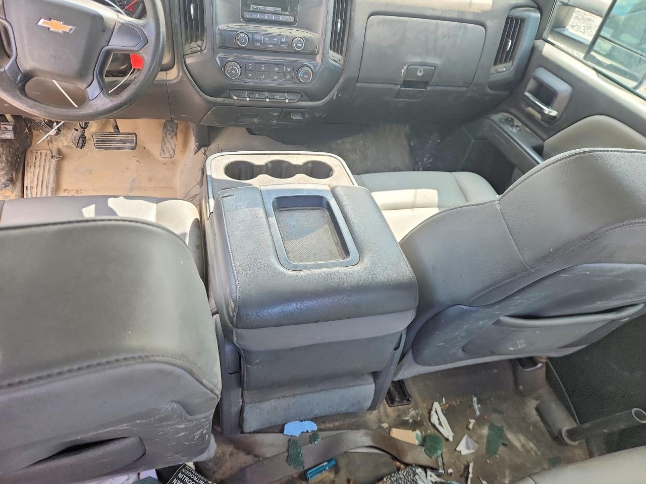 2015 Chevrolet Silverado C2500 Heavy Duty White vin: 1GC2CUEG9FZ527679