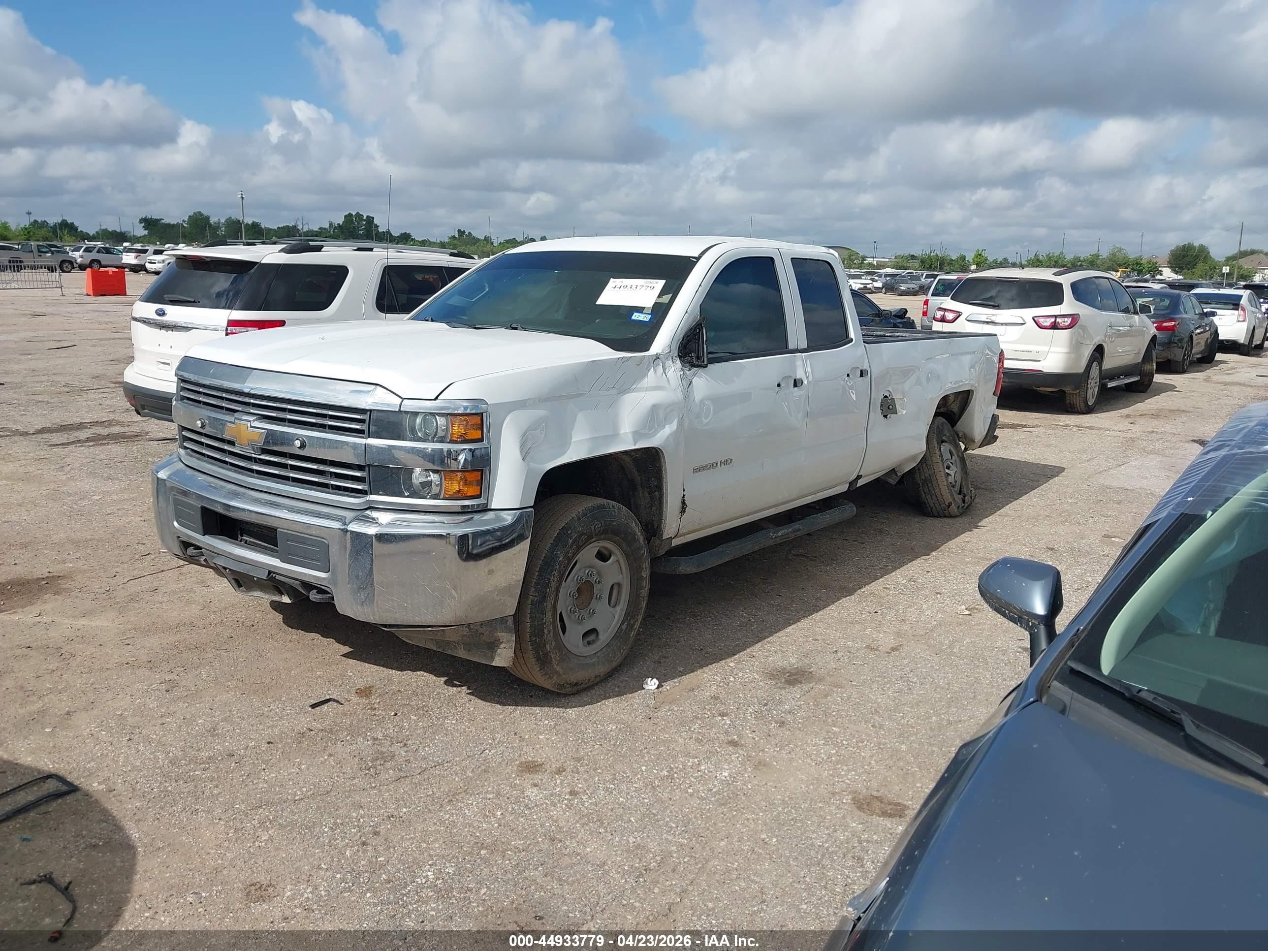 2017 Chevrolet Silverado 2500hd Wt Белый vin: 1GC2CUEG9HZ221603