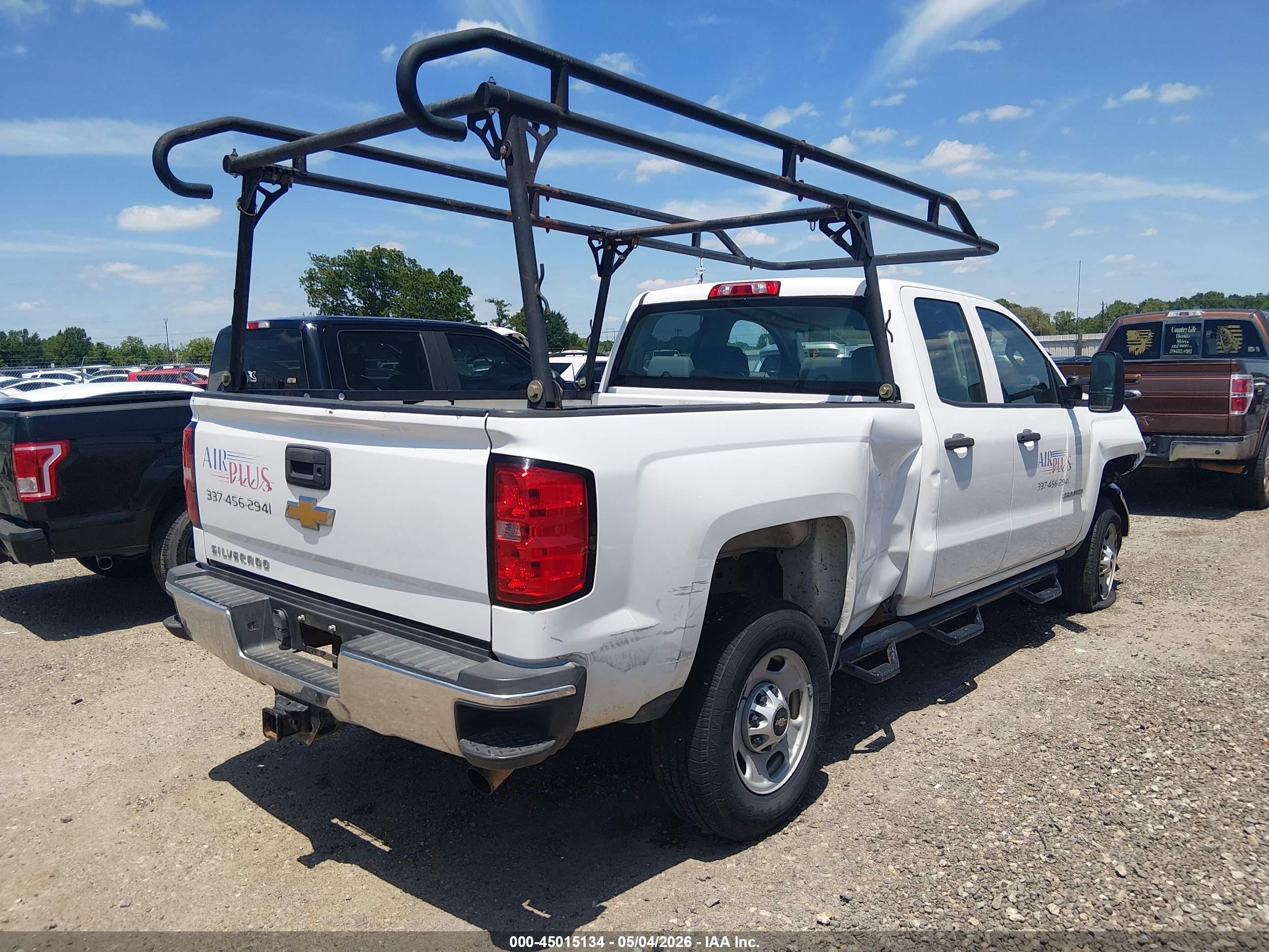 2015 Chevrolet Silverado 2500hd Wt Белый vin: 1GC2CUEGXFZ113763