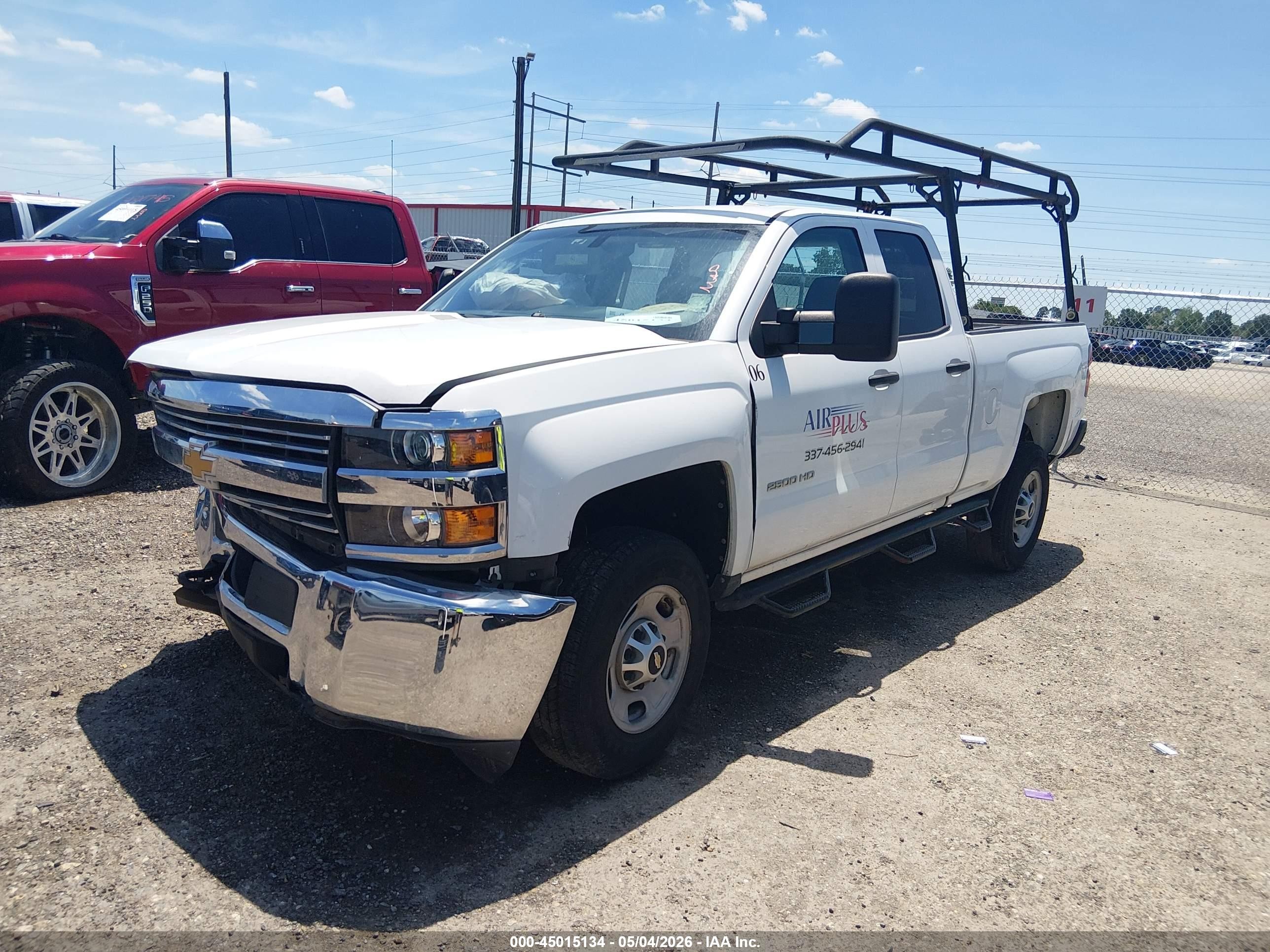 2015 Chevrolet Silverado 2500hd Wt Белый vin: 1GC2CUEGXFZ113763