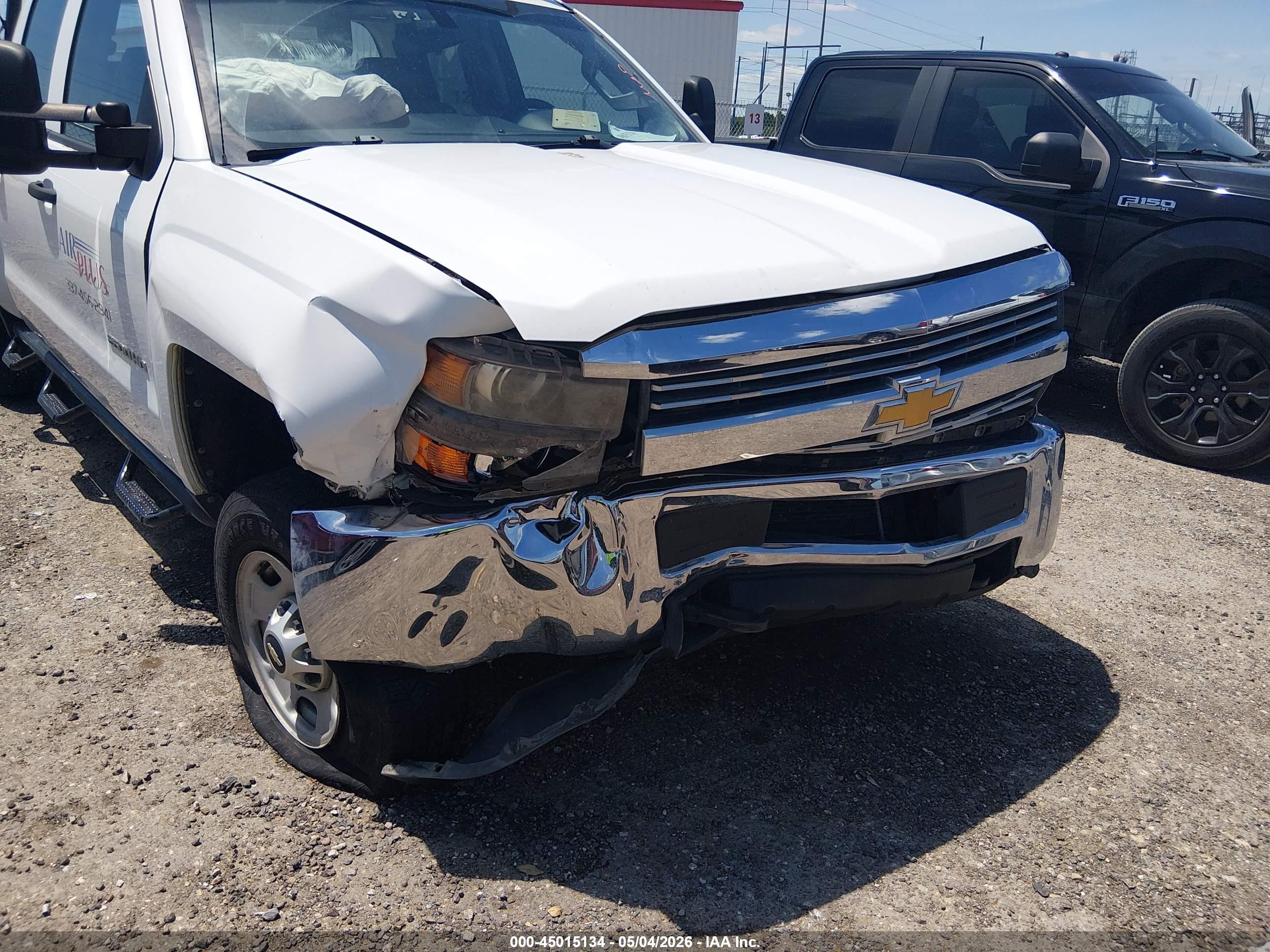 2015 Chevrolet Silverado 2500hd Wt Белый vin: 1GC2CUEGXFZ113763