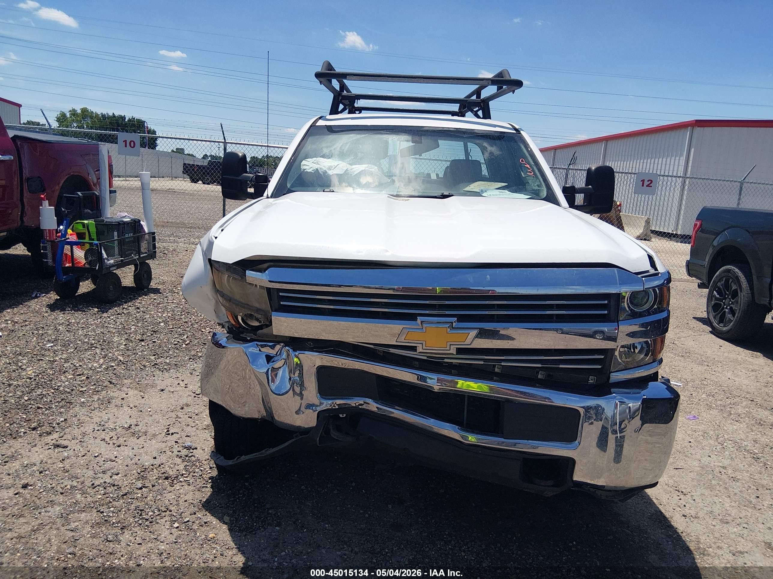 2015 Chevrolet Silverado 2500hd Wt Белый vin: 1GC2CUEGXFZ113763