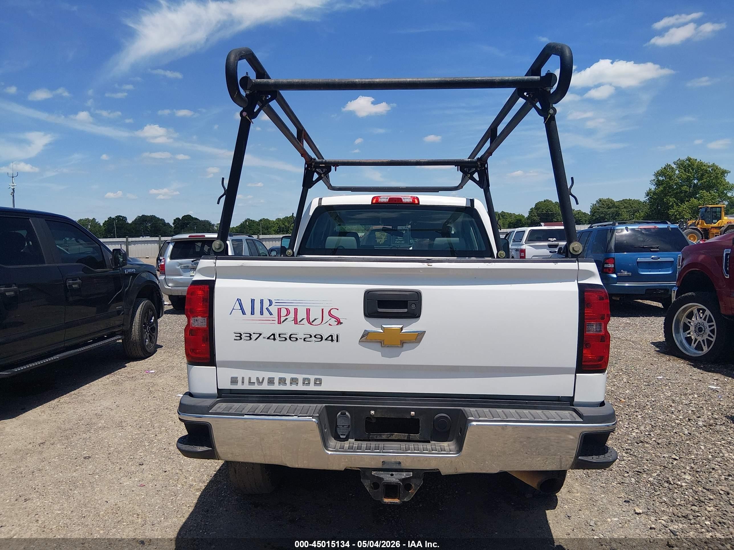 2015 Chevrolet Silverado 2500hd Wt Белый vin: 1GC2CUEGXFZ113763
