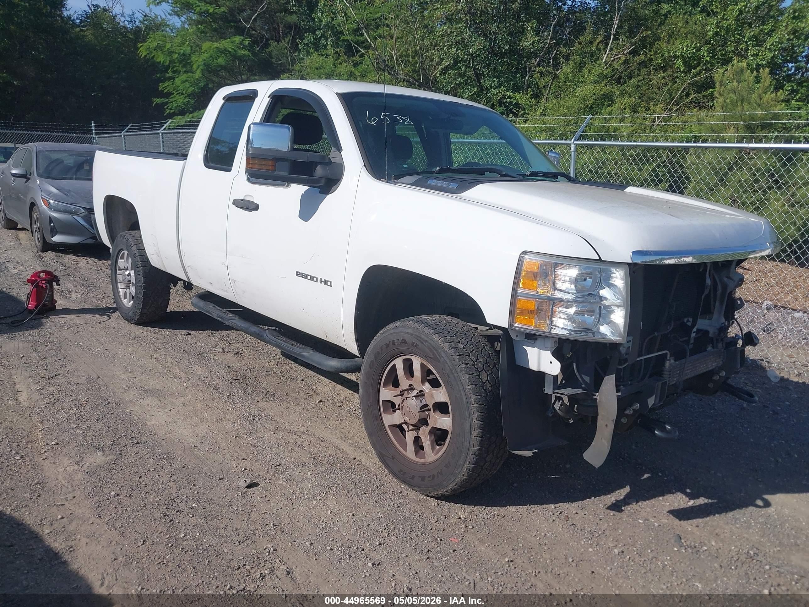 2013 Chevrolet Silverado 2500hd Work Truck White vin: 1GC2CVCB1DZ343587
